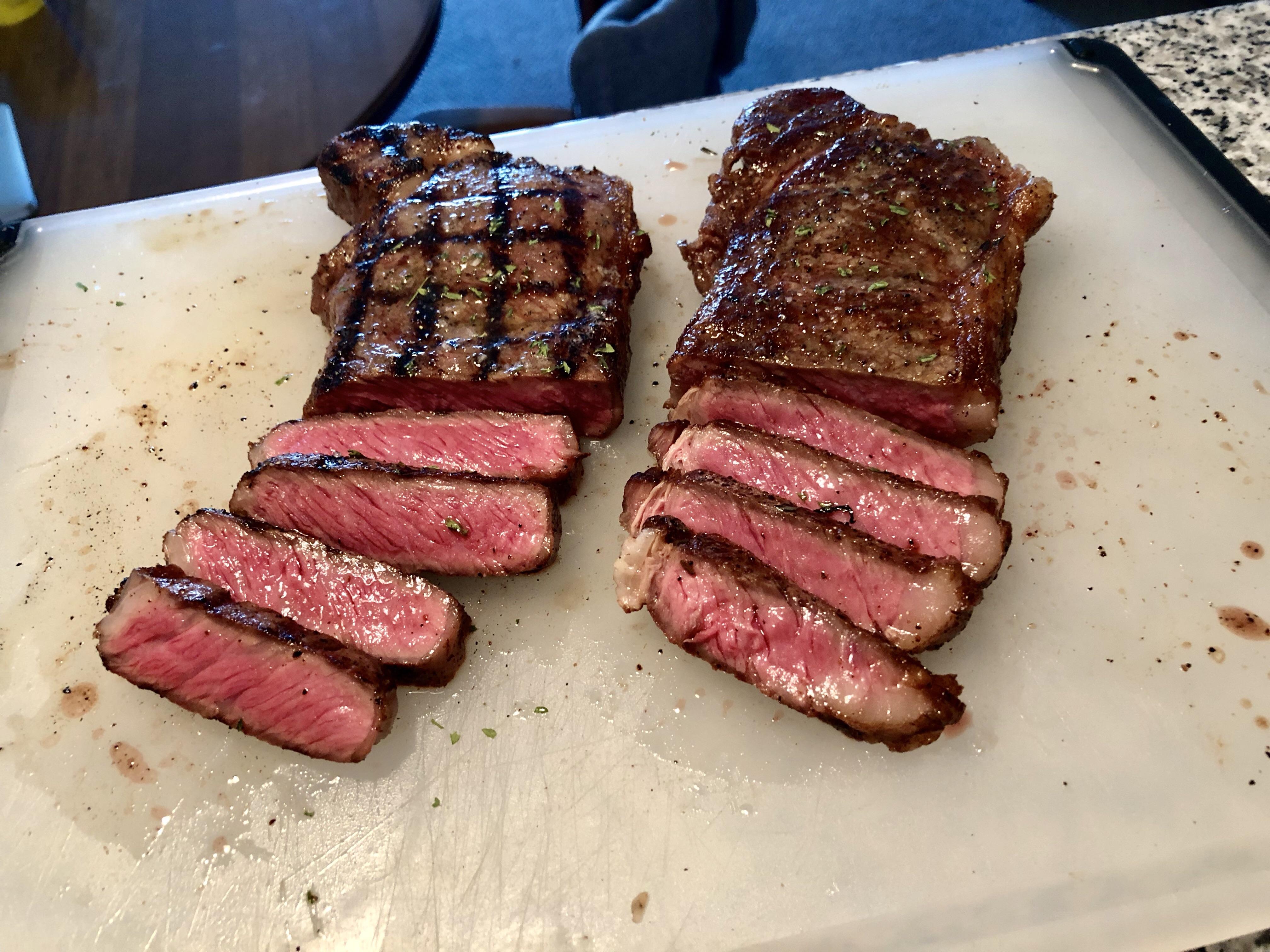 Which one looks better, grill or cast iron? r/sousvide