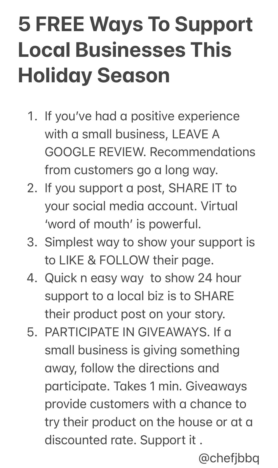 As a small business owner in Kansas City I wrote down 5 easy ways to