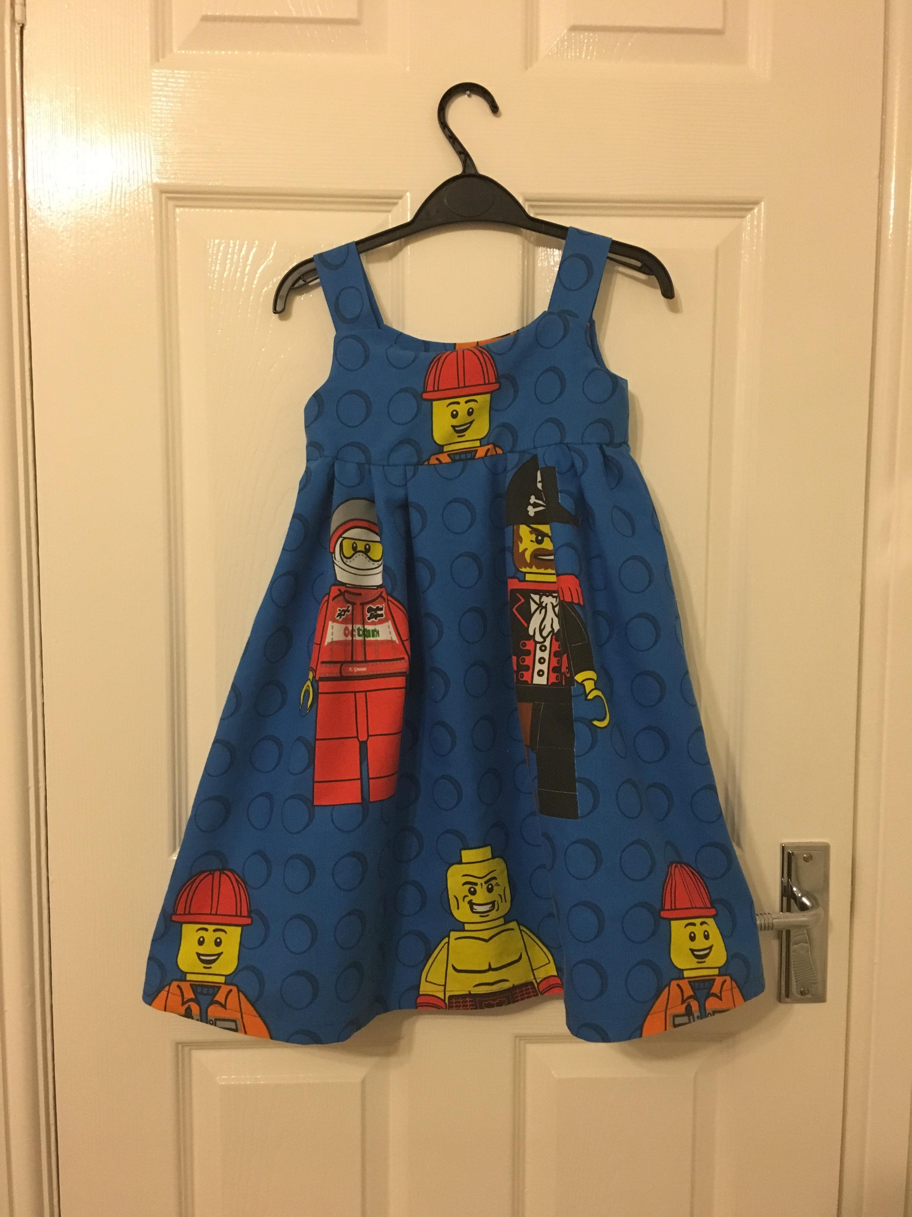 My mum made this dress from an old duvet cover r/ZeroWaste