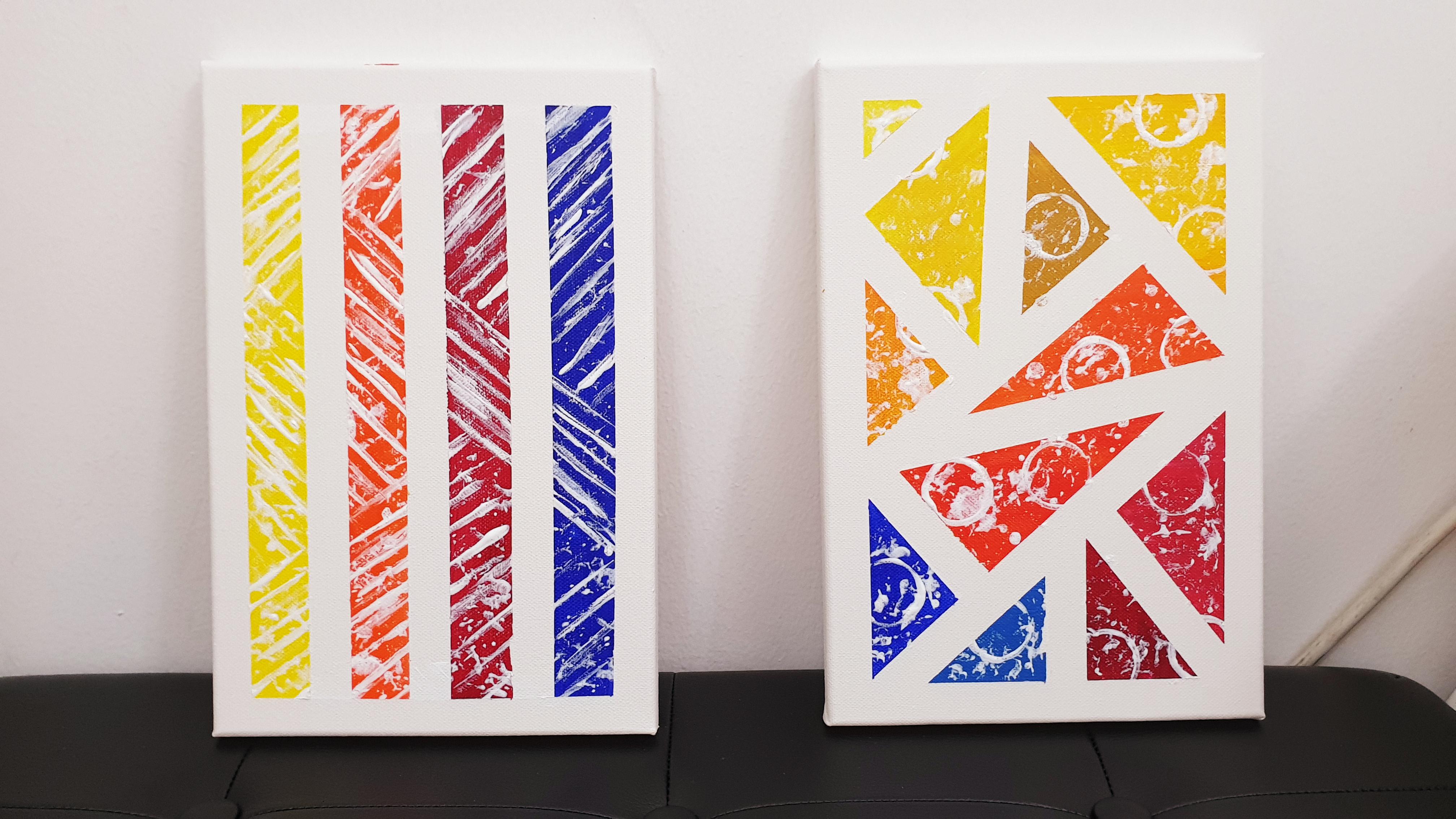 Tape Art , ME, Acrylic , 2021 r/Art