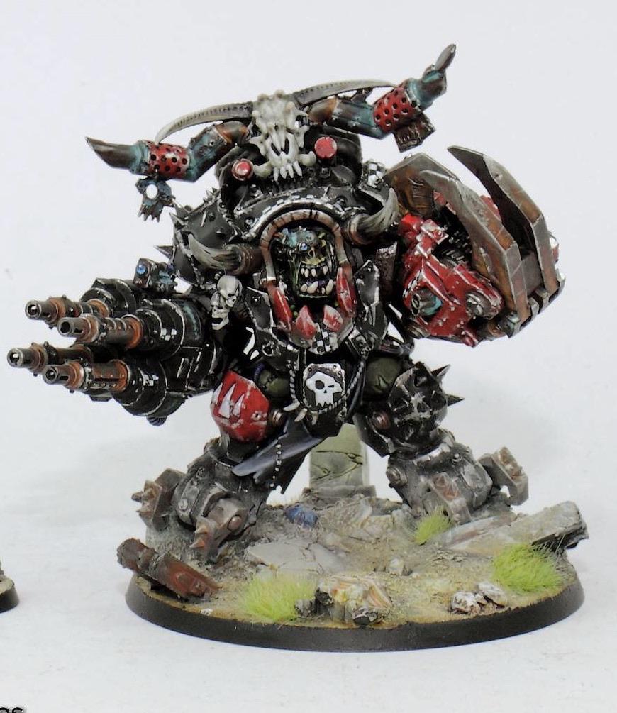 New Ghazghkull Retro Conversion now painted by Battle Brush Studios orks