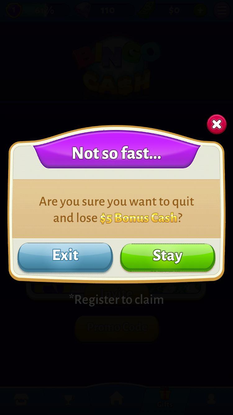 BINGO CASH 5 bonus cash EL52RB r/Bingo_lovers_2022