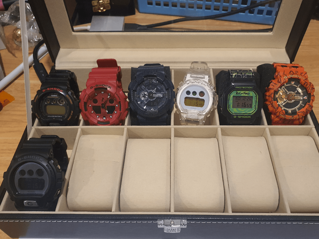 Got a watch display case for Christmas, thankfully I waited because I