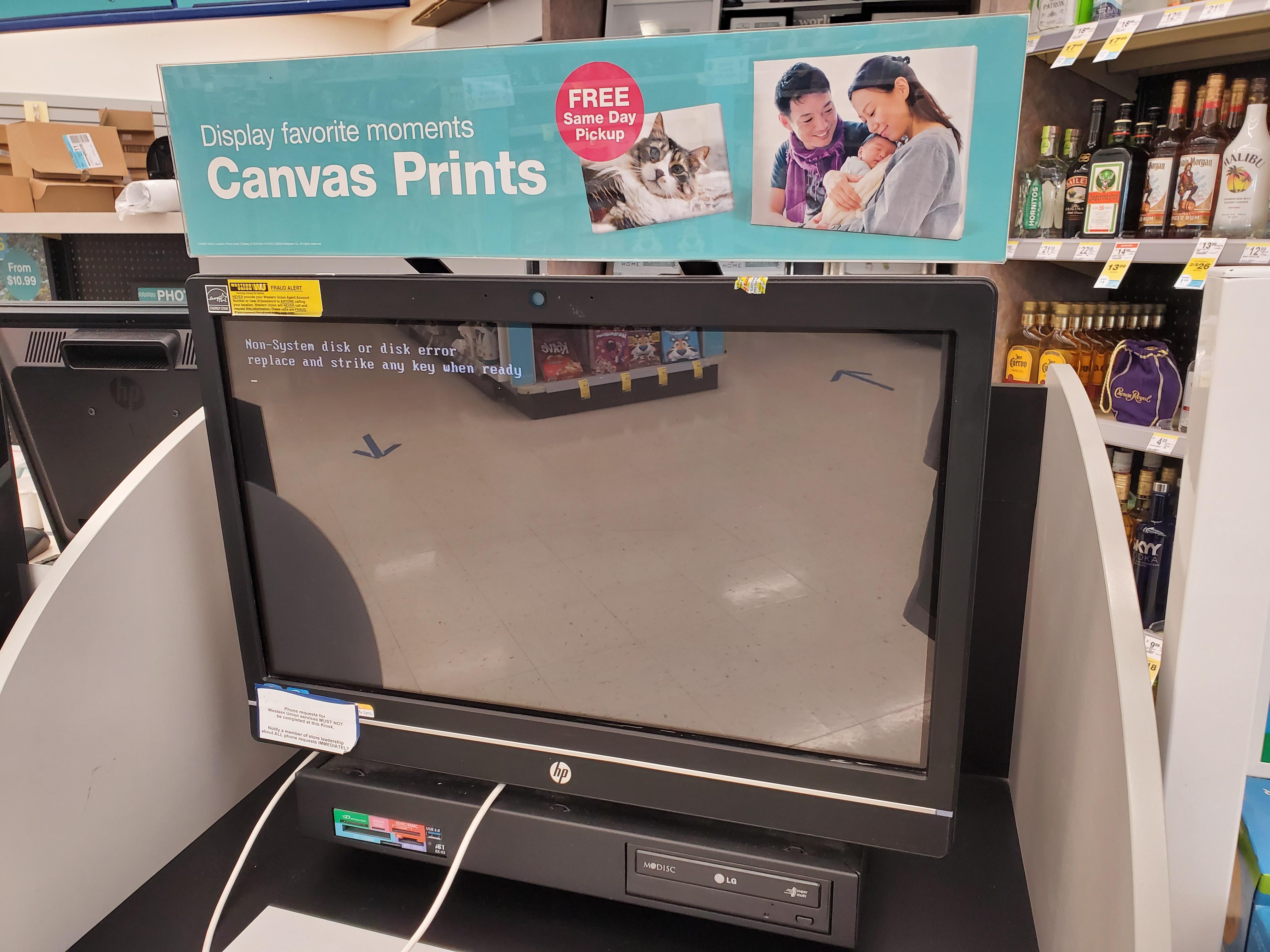 Saw this at Walgreens. Not long after, there was a call on the