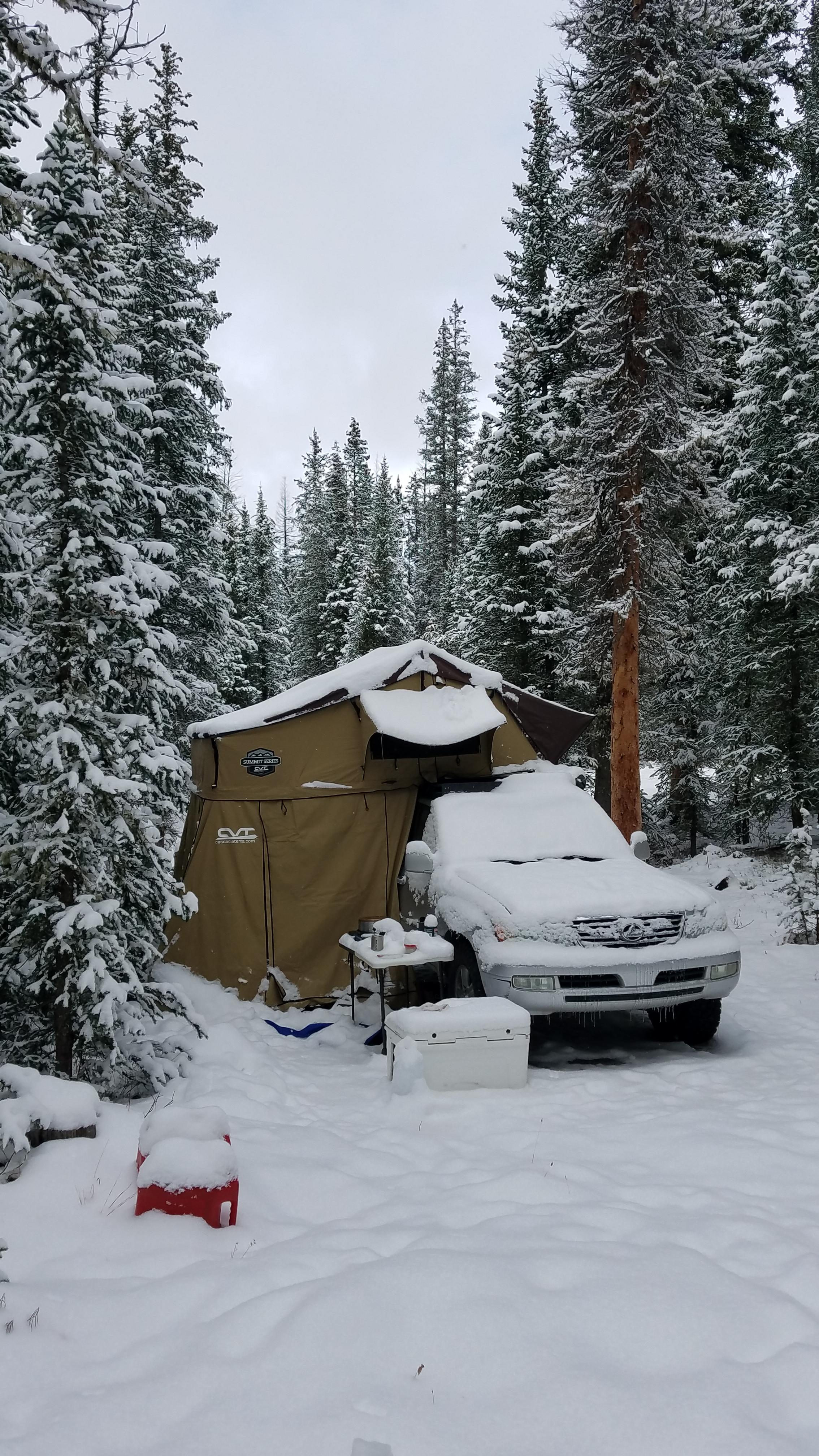 Pretty good setup for cold weather camping! r/camping