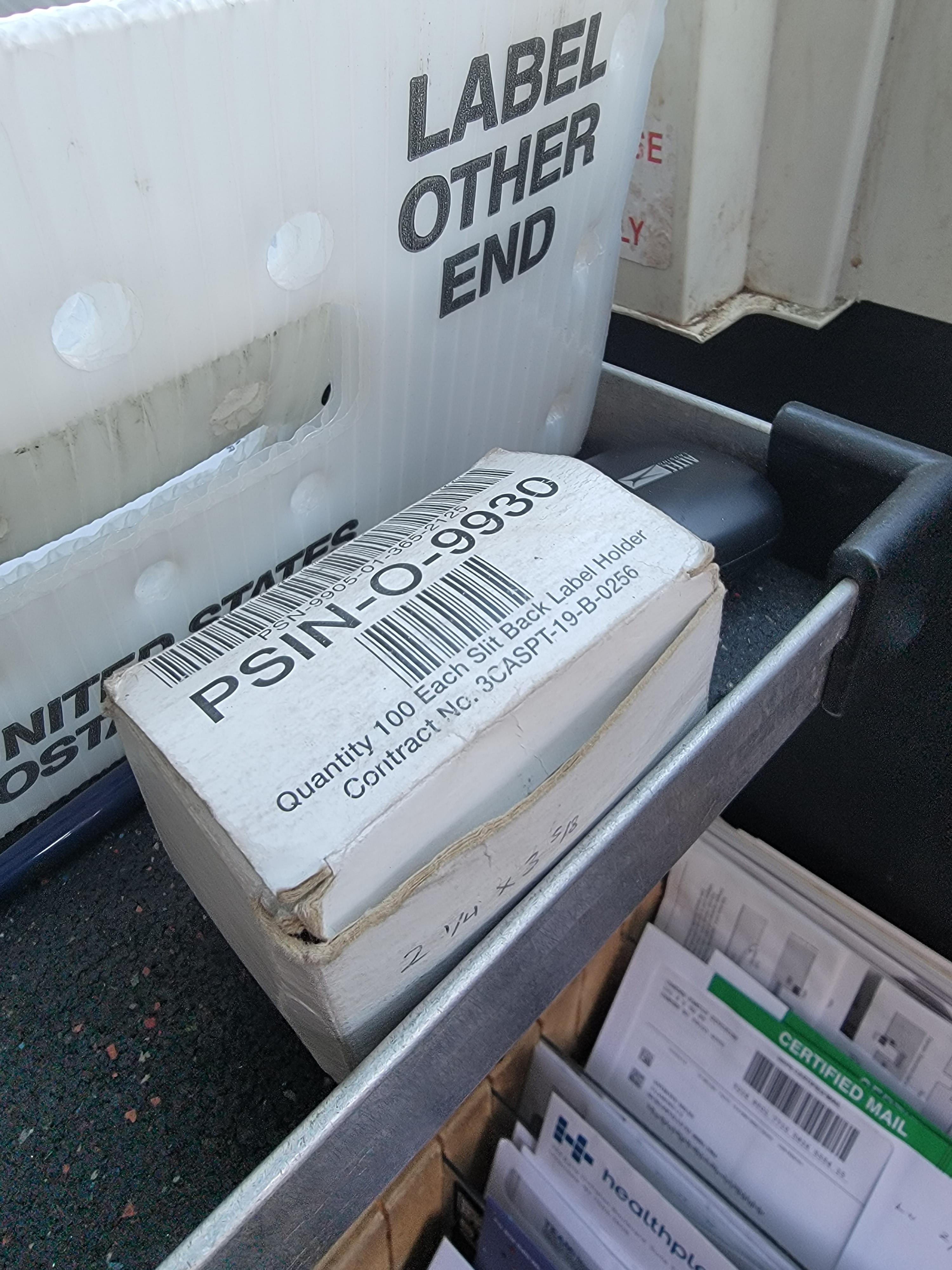 Where can I get more of these label holders? The ones on that come on the back of all the DPS