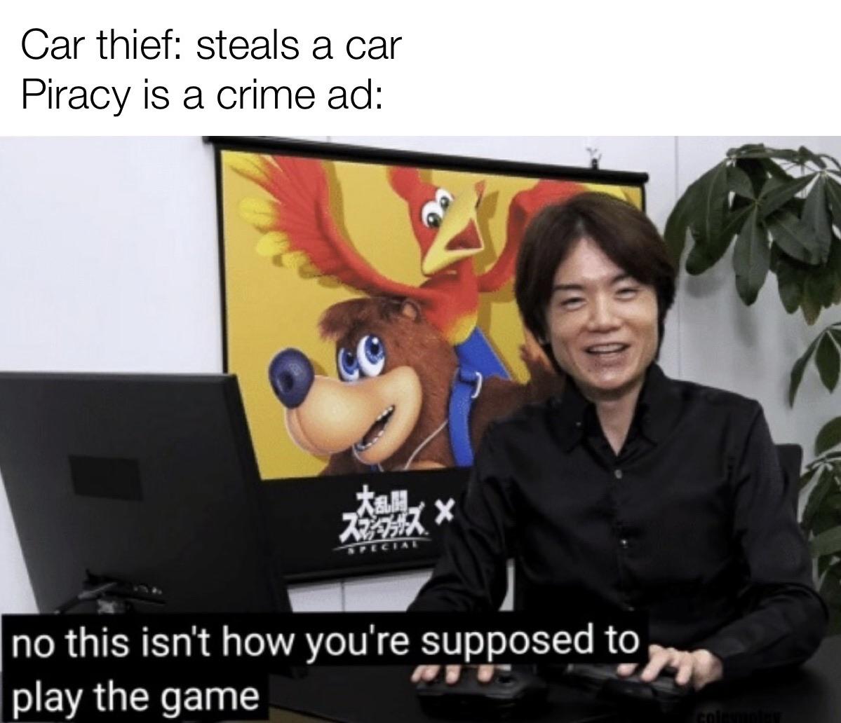 You wouldn’t steal a car memes