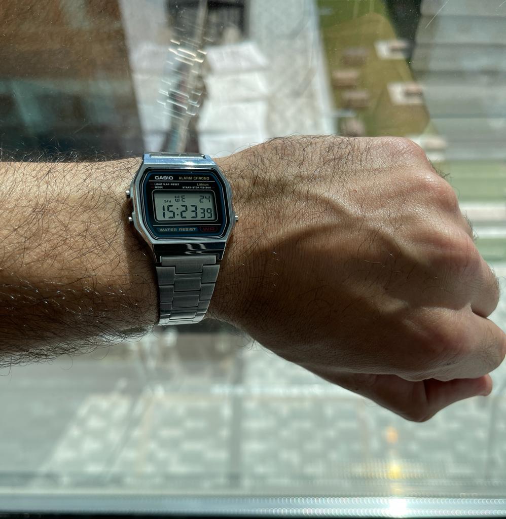 First Casio A158, after years with Smartwatches. : r/casio