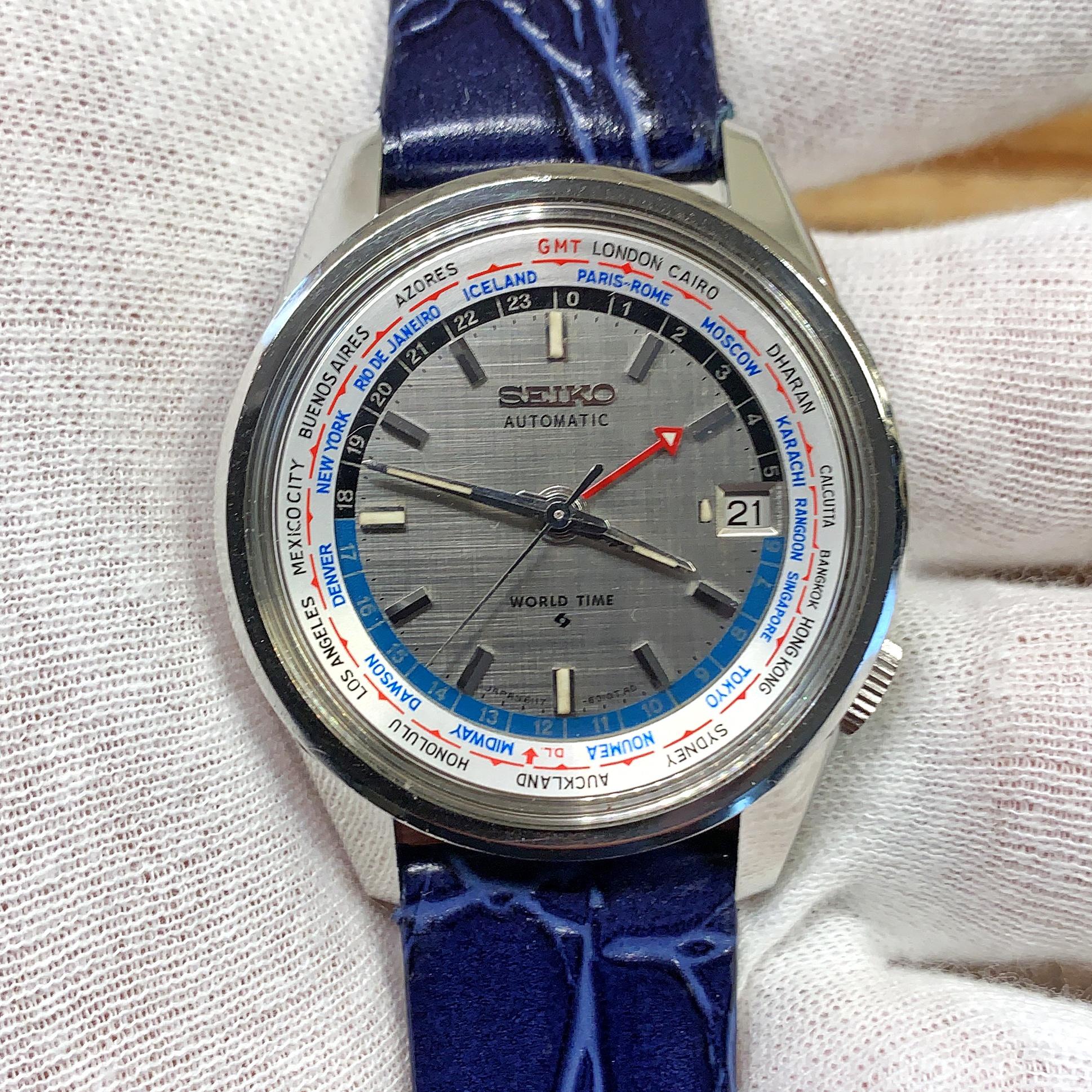 [WTS] 1968 Seiko World Time 61176010 with "Error Bezel" r/Watchexchange