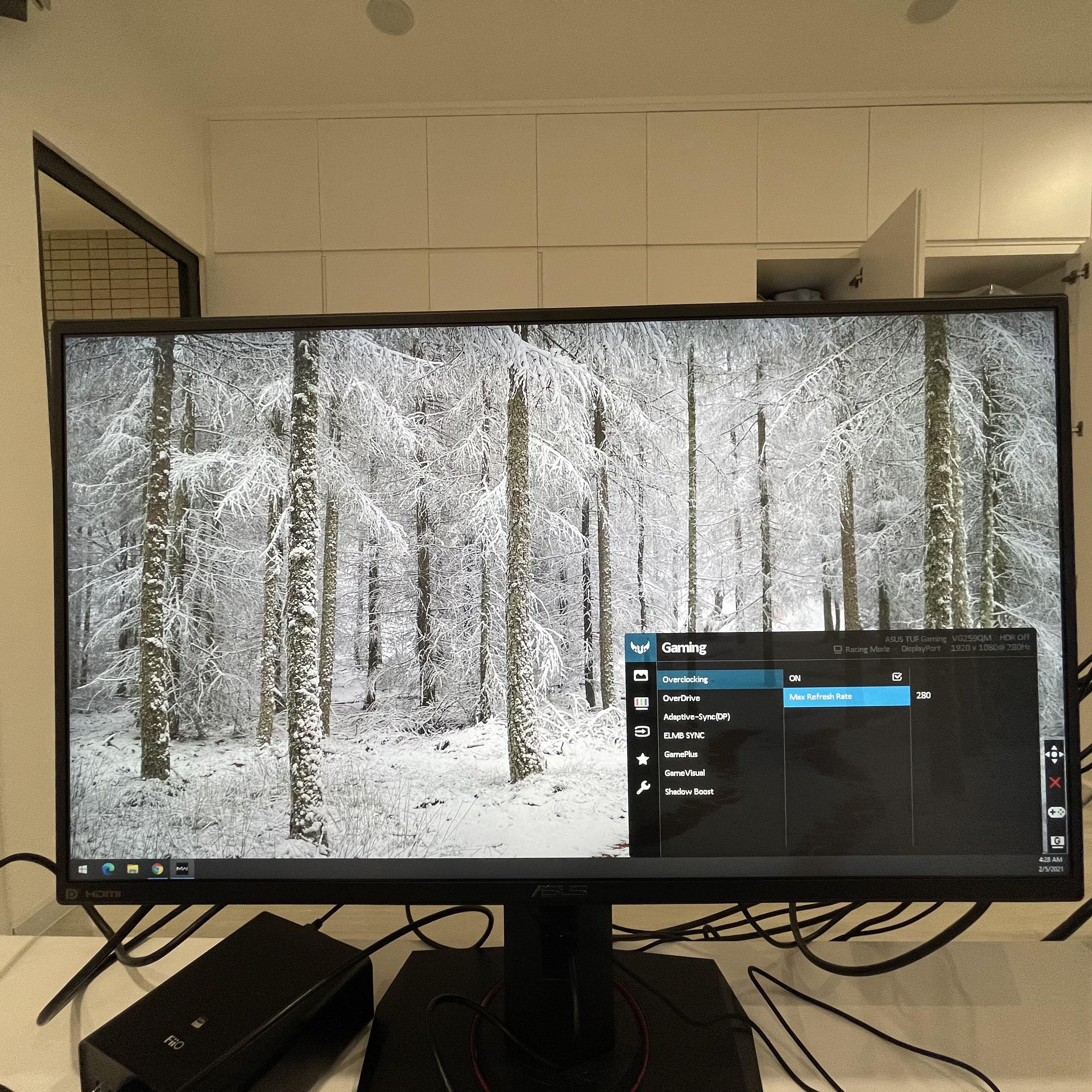 Help Me when i overclocking the monitor, i cant play game, the wont
