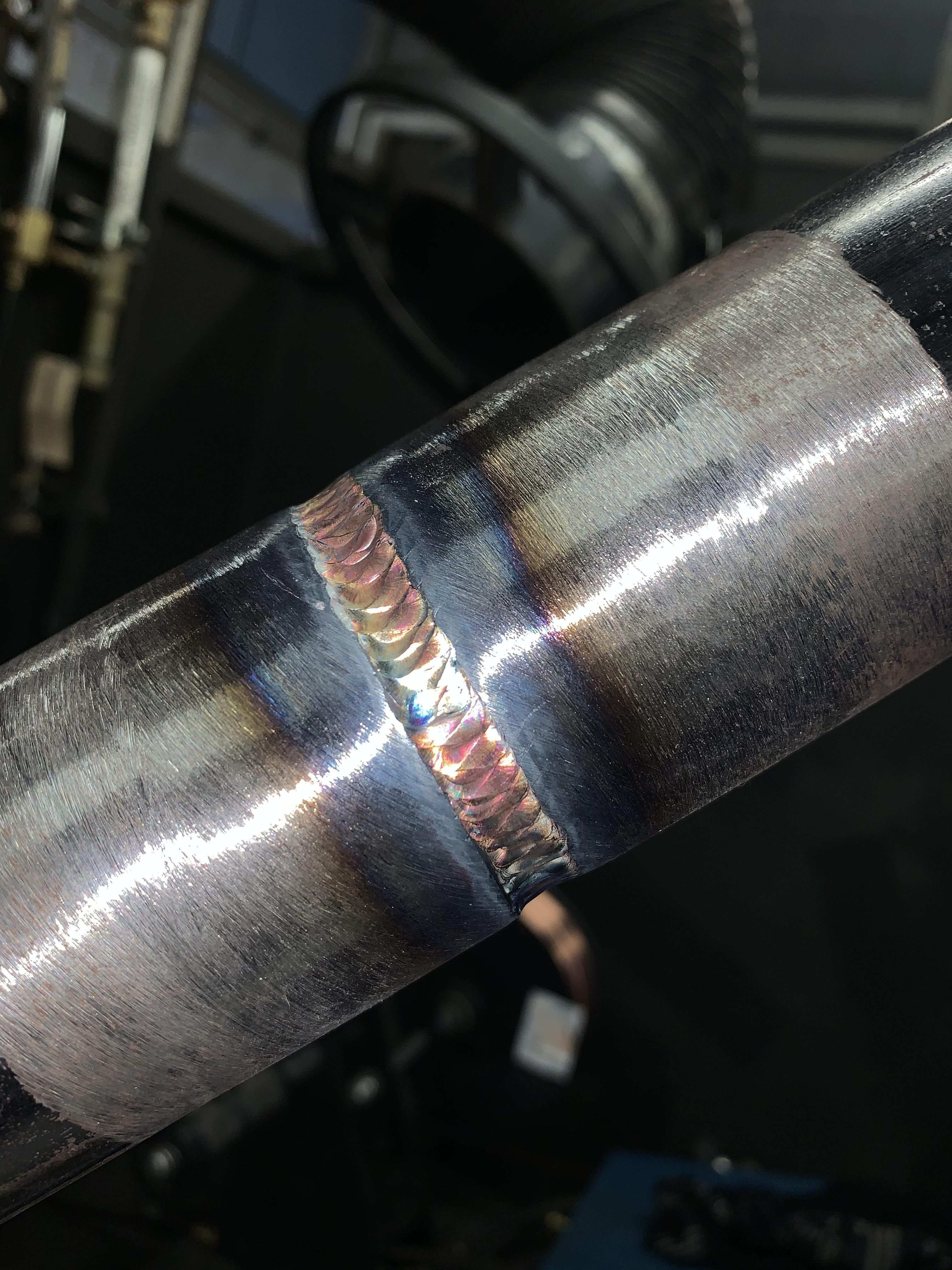 Got certified in 6G on 2” schedule 80 with stainless filler today, here