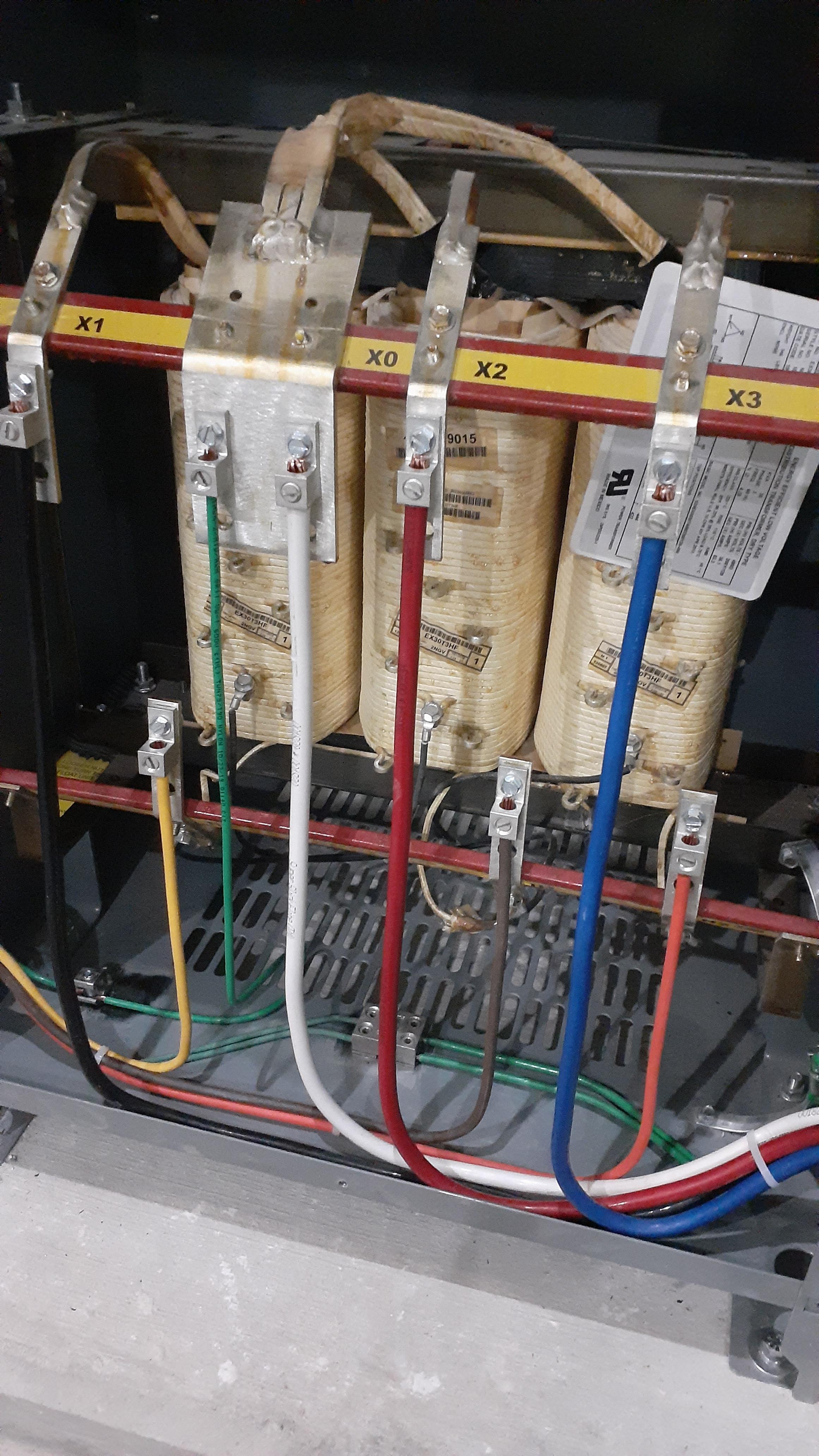 My first wiring job, transformer. r/electricians