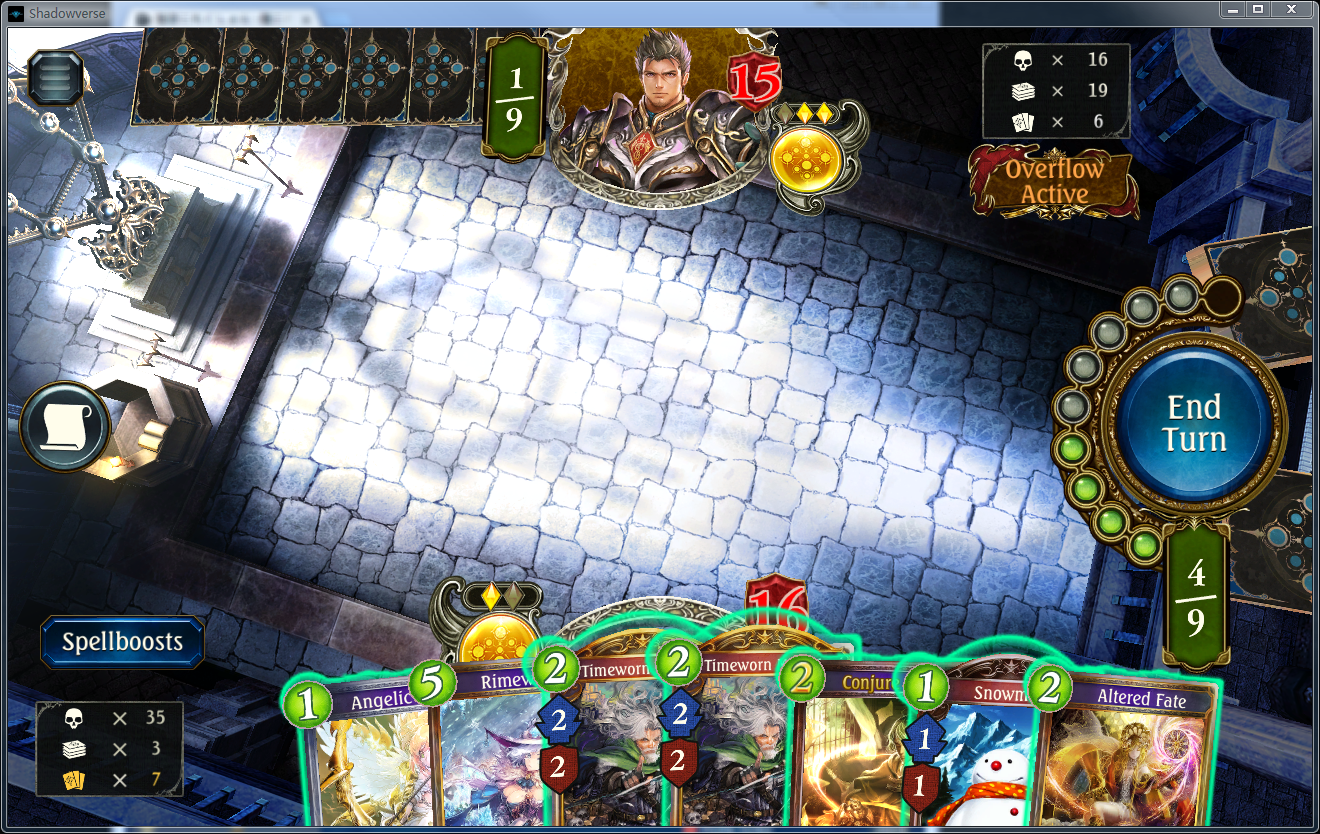 PtP in its natural habitat Shadowverse
