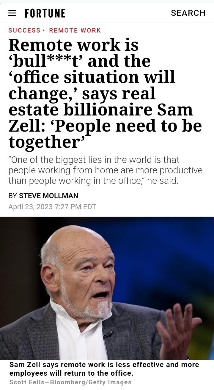 The billionaire creator of Real Estate Investment Trusts (REITs) who