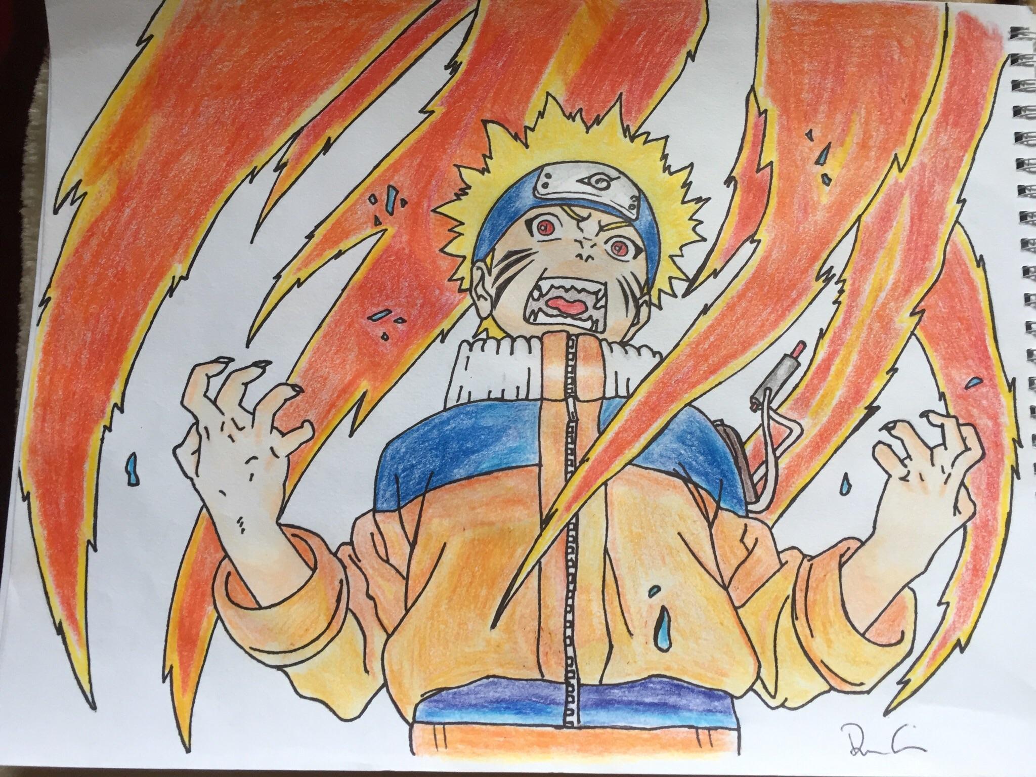 Good old Part 1 Naruto, my drawing Naruto