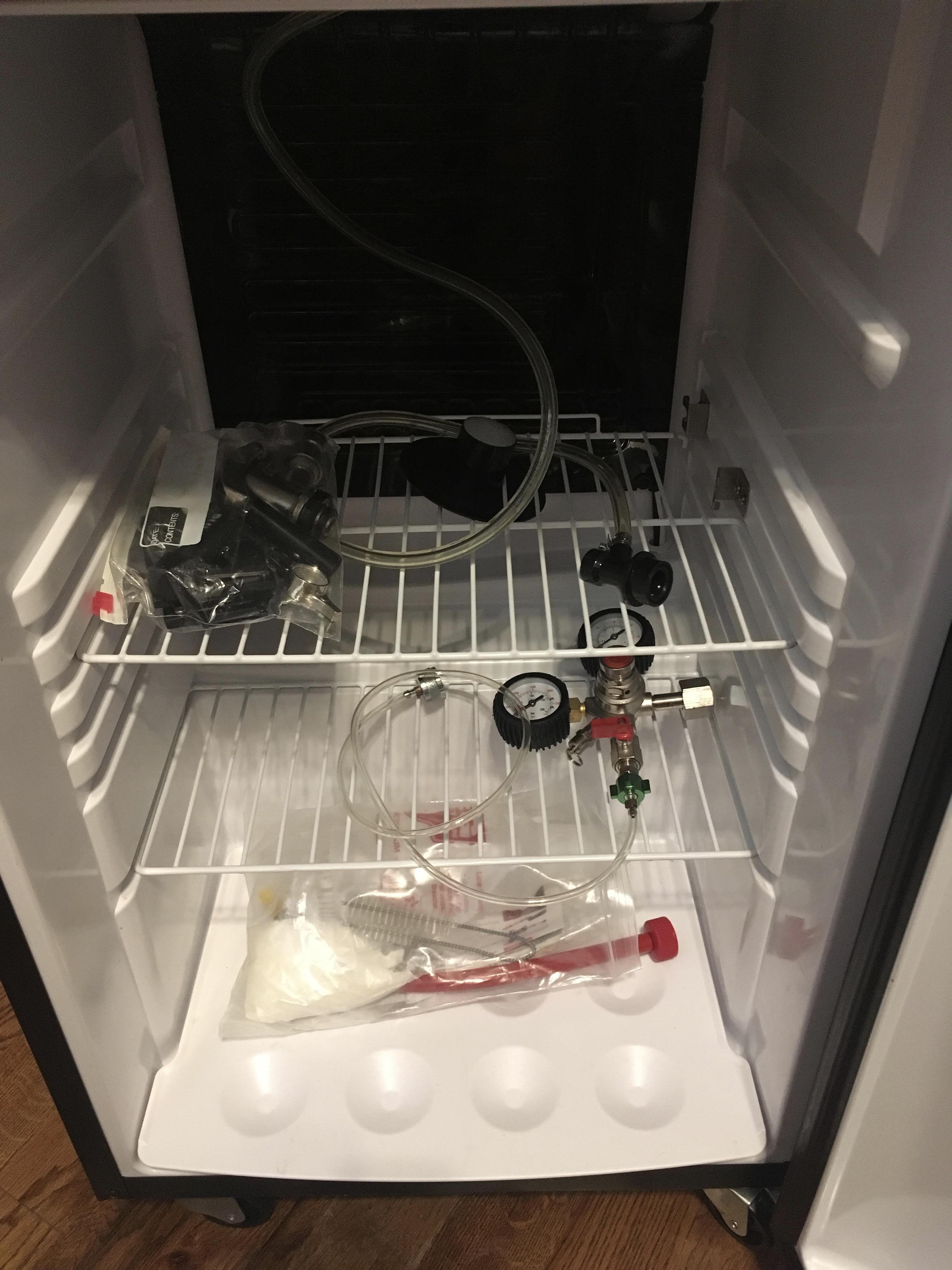 Used Kegerator (with connection extras) for sale 325 OBO atlbeer