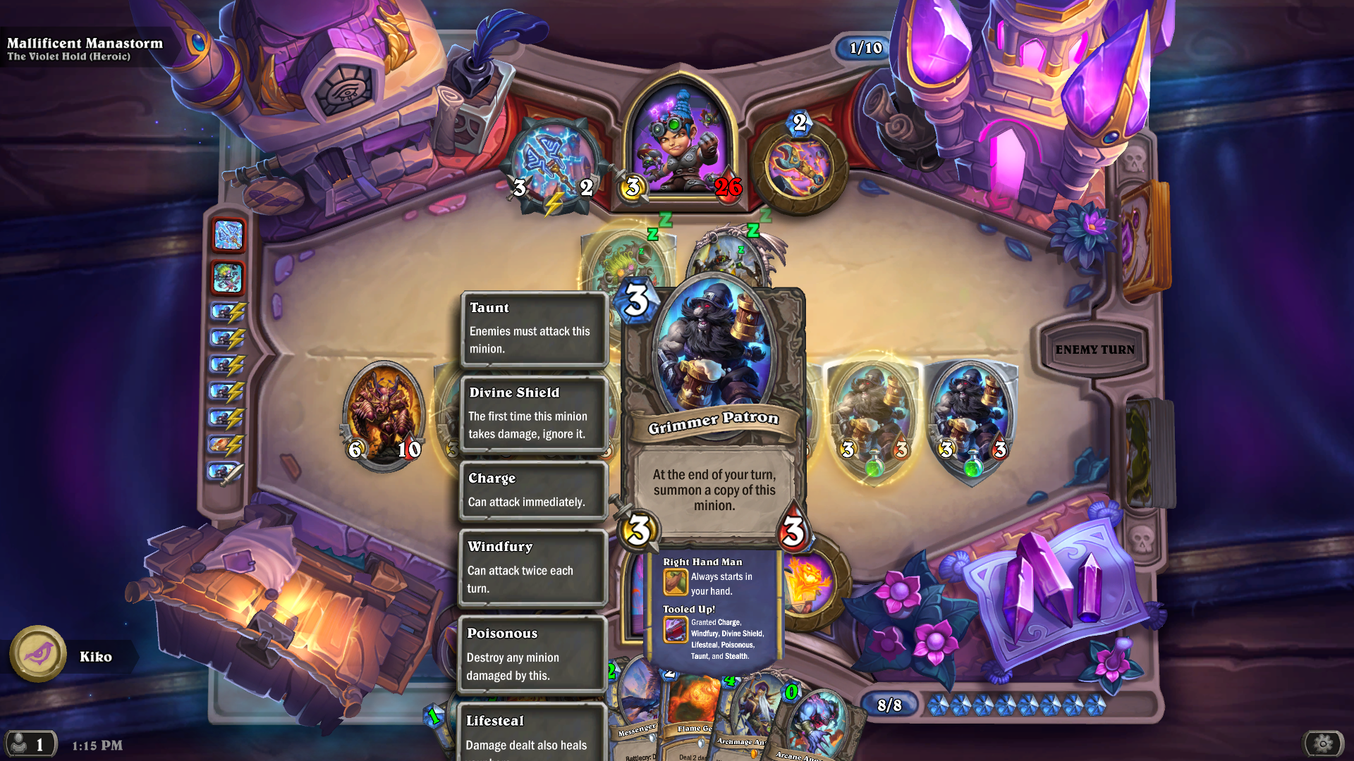 Grim, Grimmer... GRIMMEST PATRON! hearthstone