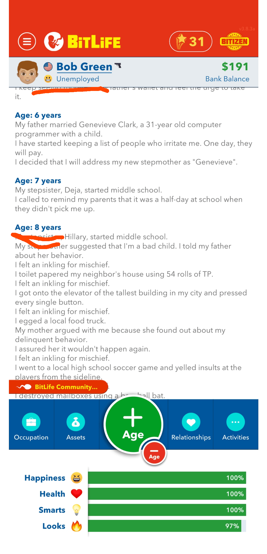 How tf..😧 r/bitlife