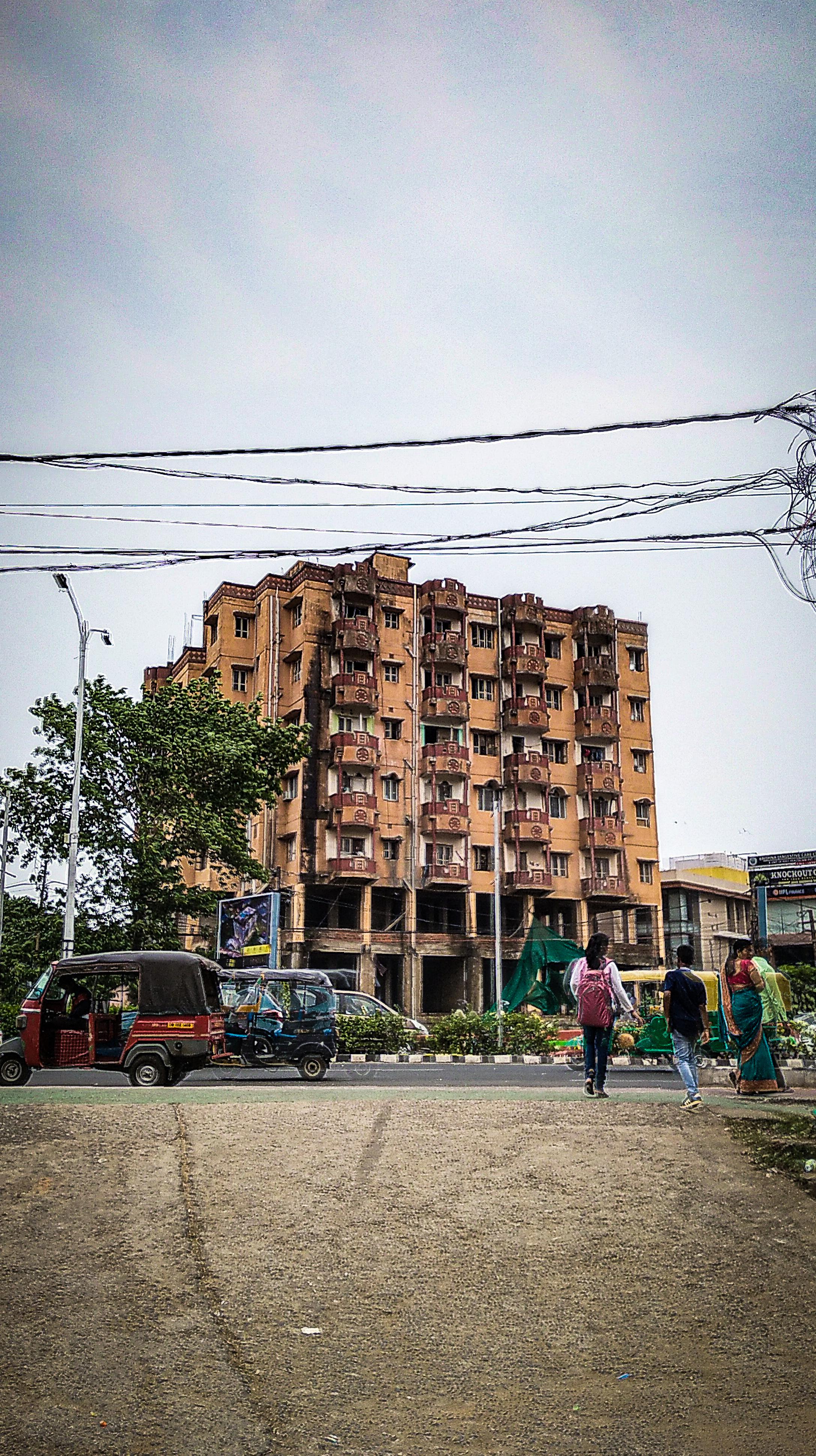A very old, aging building near Jaydev Vihar Square, BBSR r/Bhubaneswar