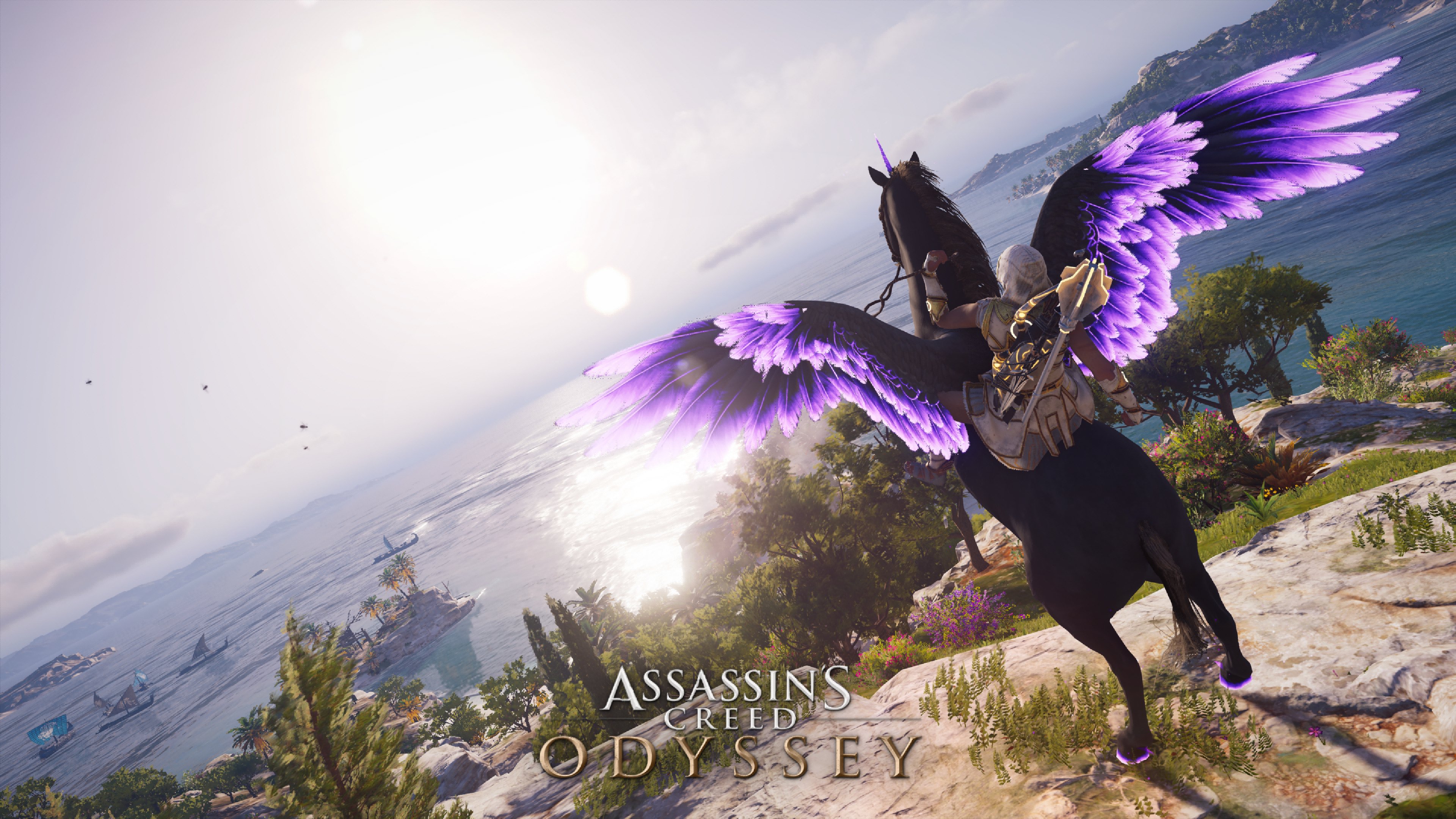 [Screenshot] The new horse, which is free for all AC Odyssey players