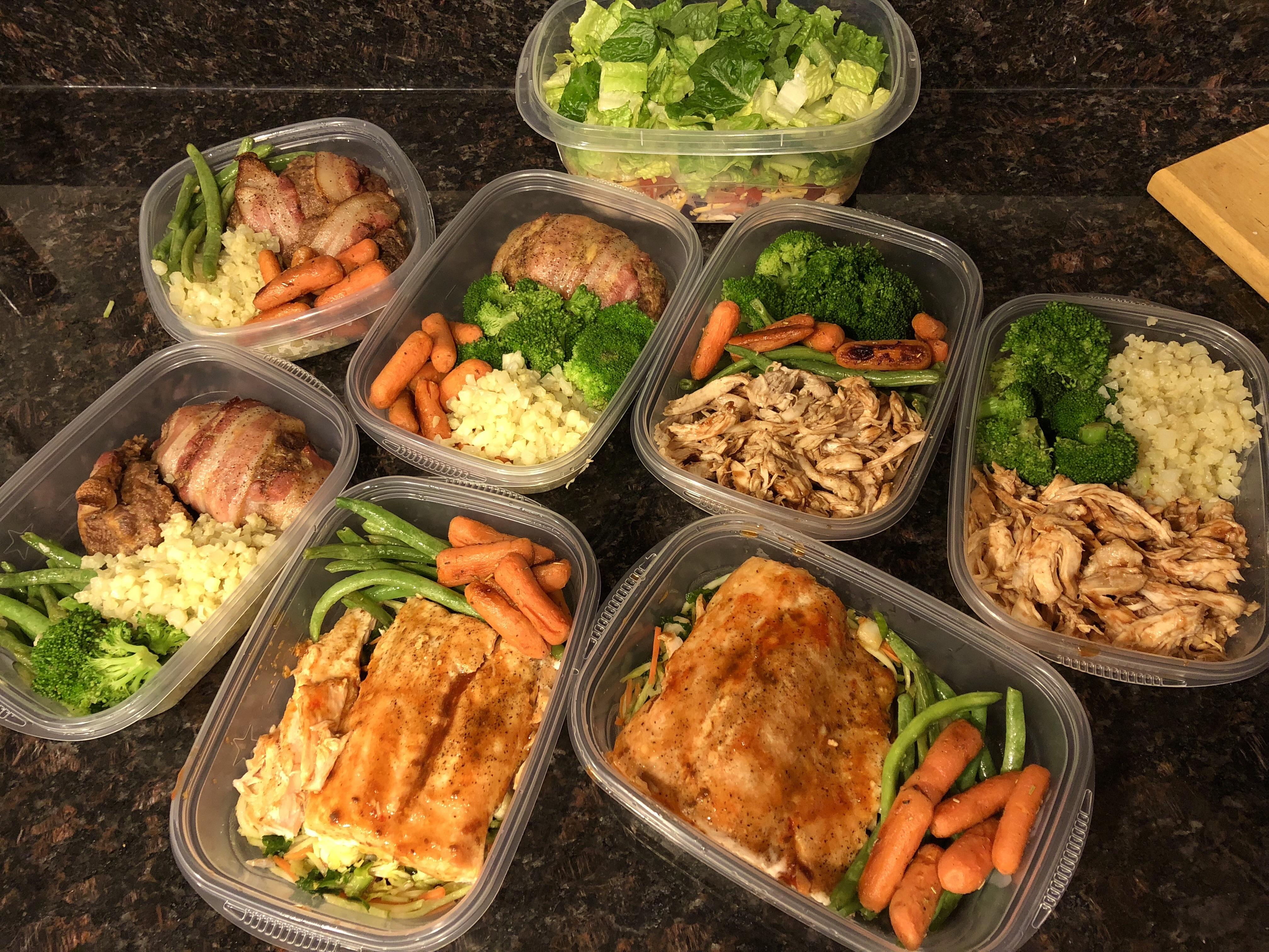 More keto meal prep! r/mealprep