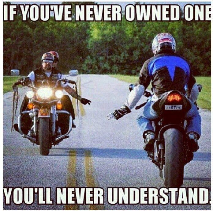 Only Bikers wave to eachother r/gatekeeping
