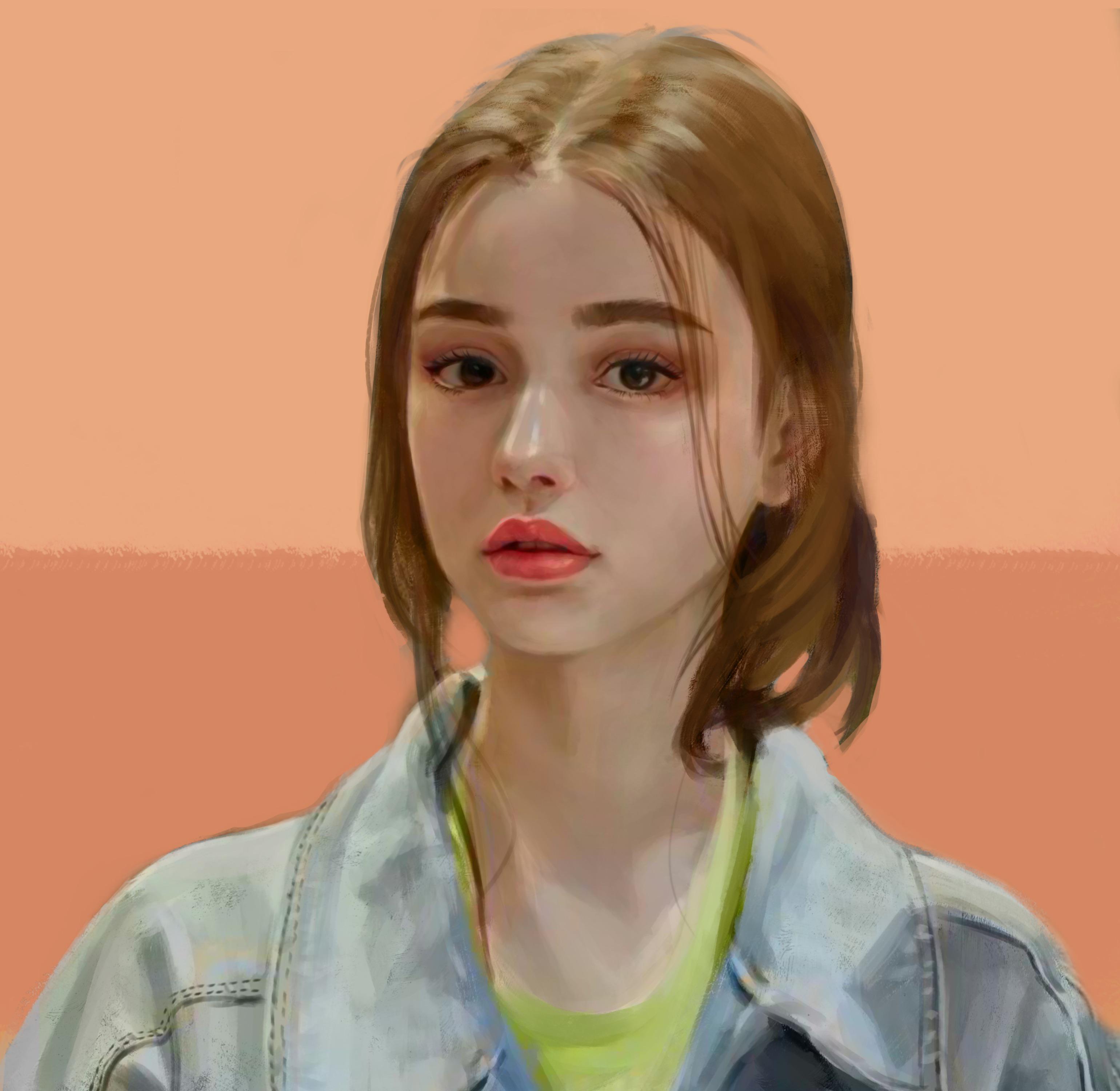 Portrait Painting, Me, Digital, 2020 r/Art