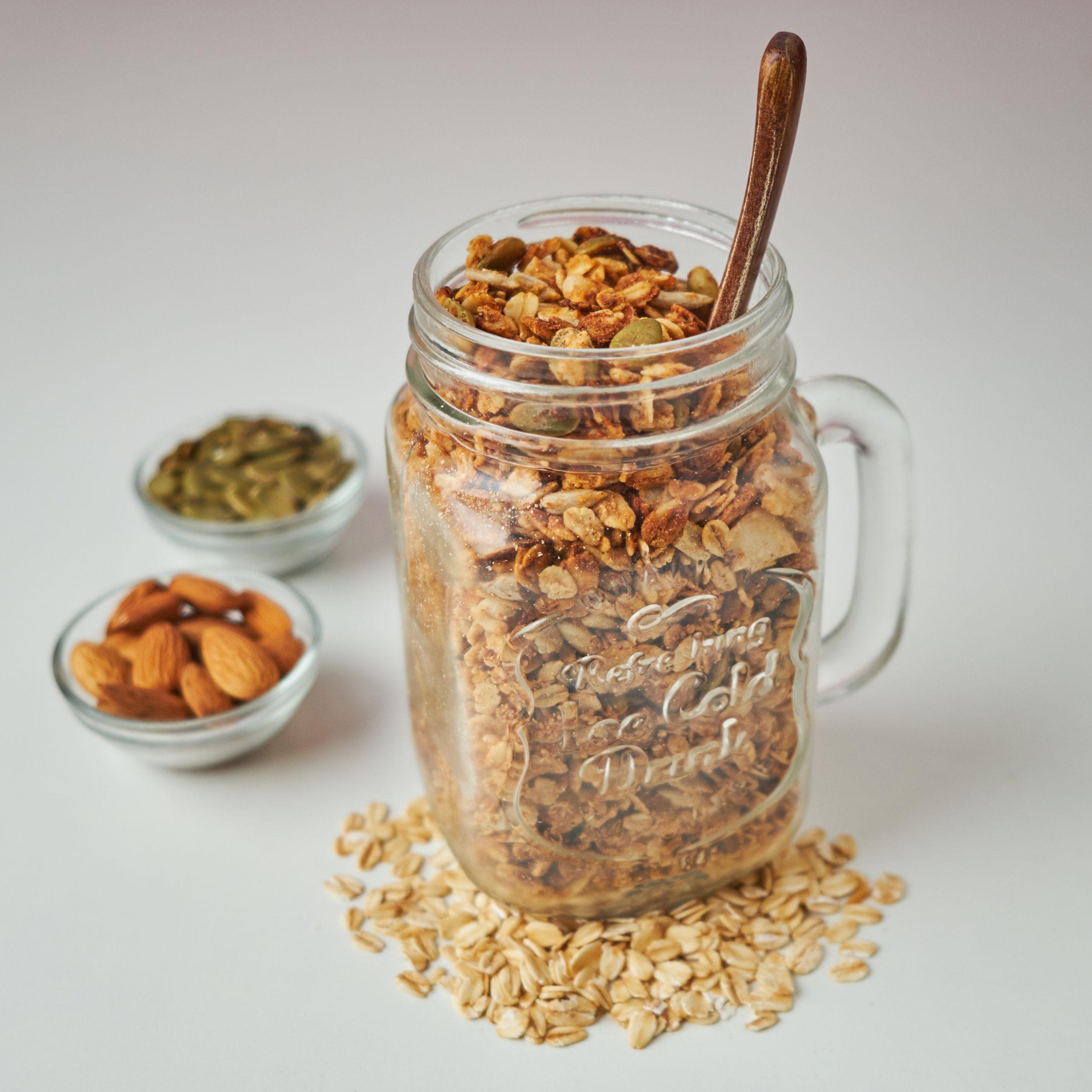 Peanut Butter Granola (Ovenbaked) r/veganrecipes