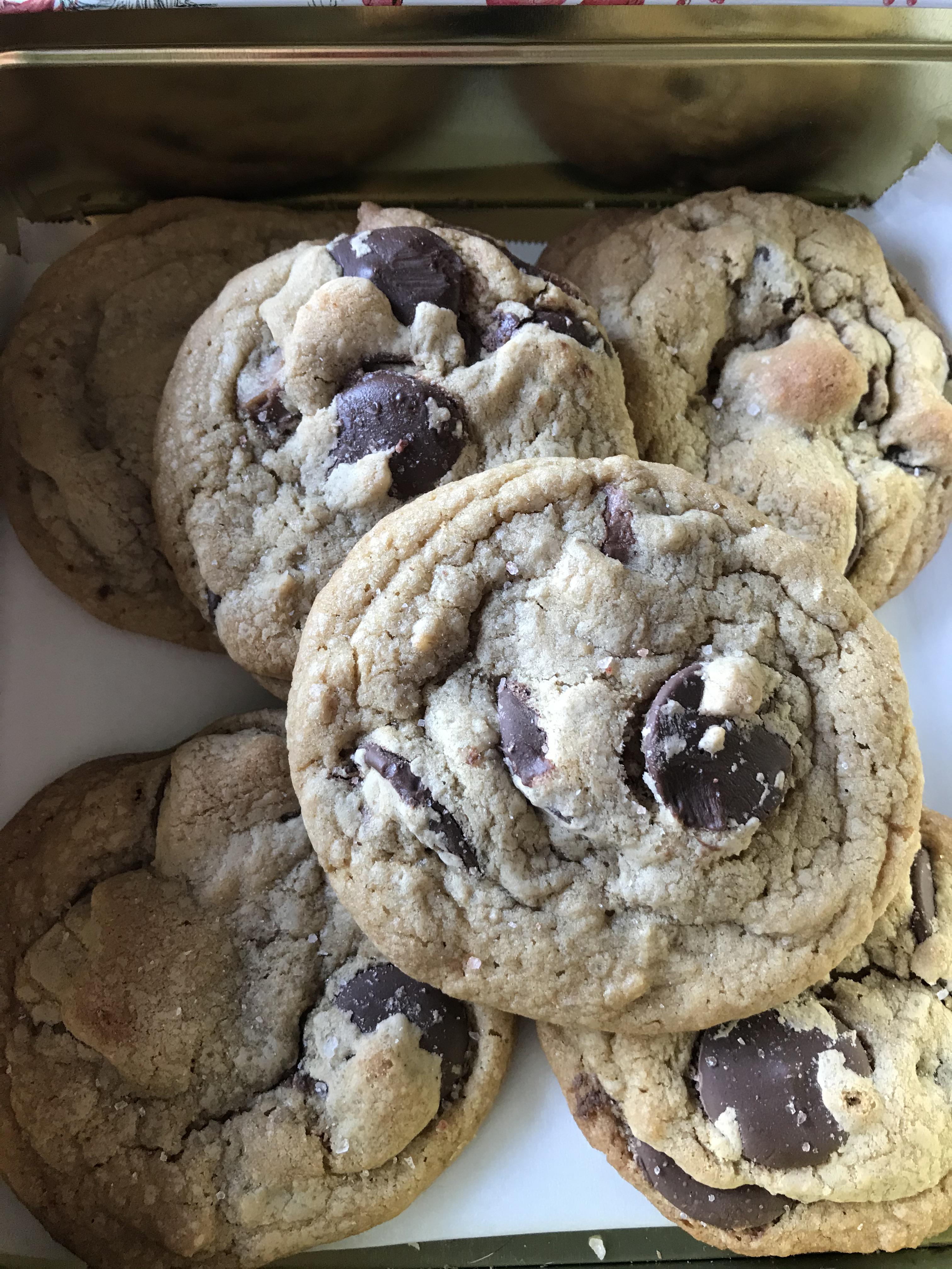 I made rick’s chocolate toffee cookies! 1000/10 SO FKKING GOOD r/bon