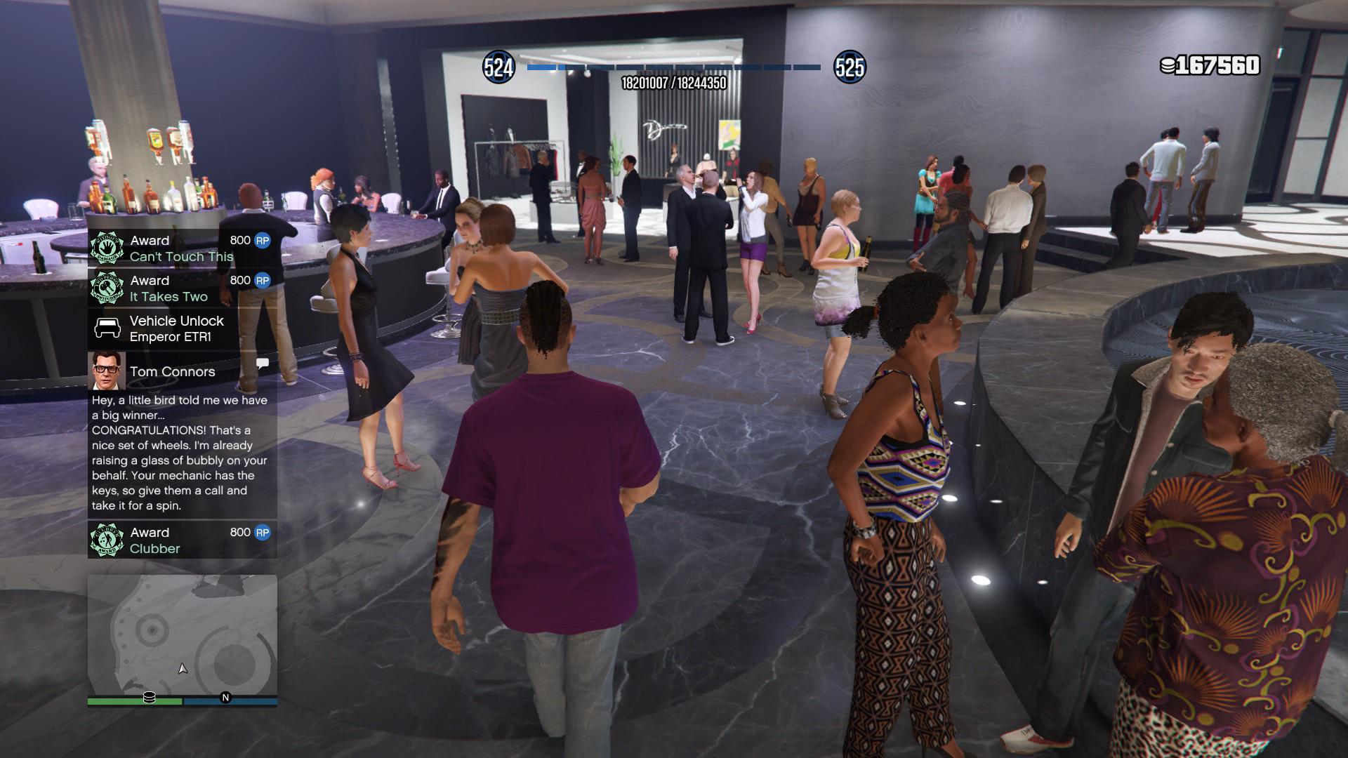 Strange, I thought rockstar patched the bug where you get the clubber