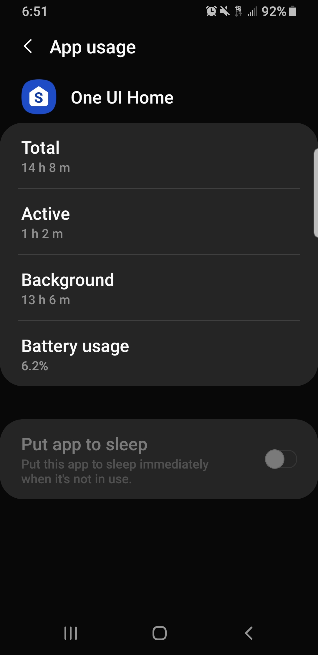 Since latest update (I think) one ui has been using a dumb amount of