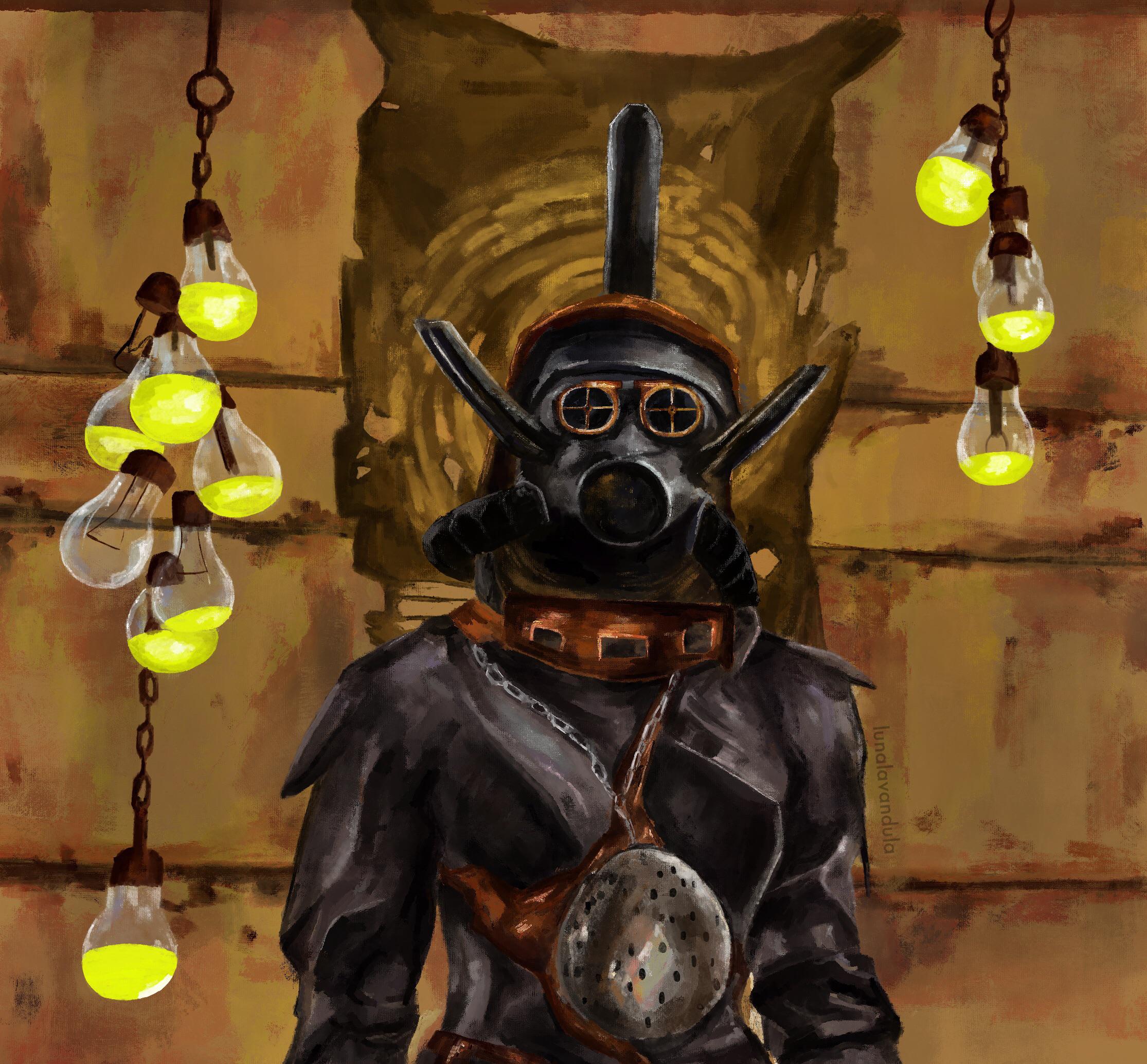 Fanart of my character in Far Harbor r/fo4