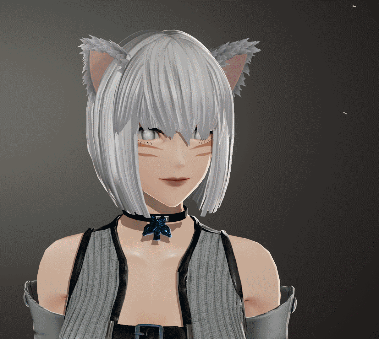 Tried my hand at creating Y'shtola in Code Vein. ffxiv