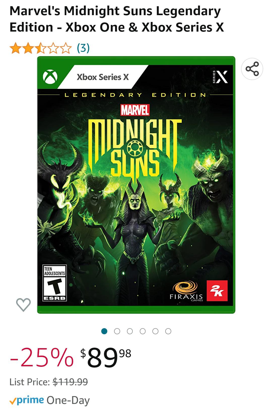 This arrived today : midnightsuns