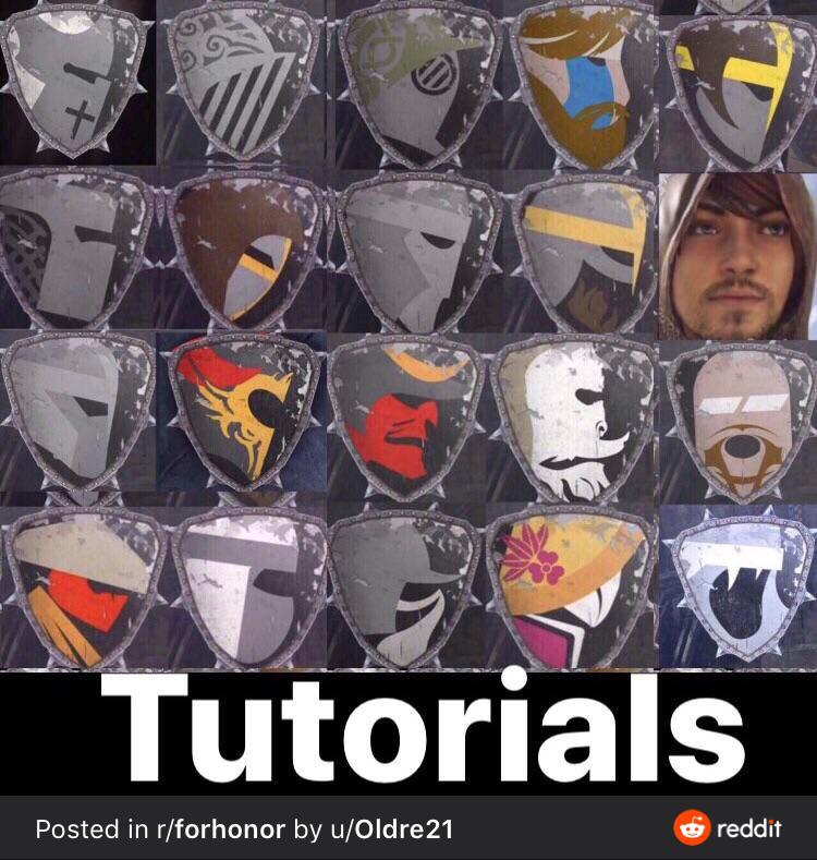 My hero emblems. r/ForHonorEmblems