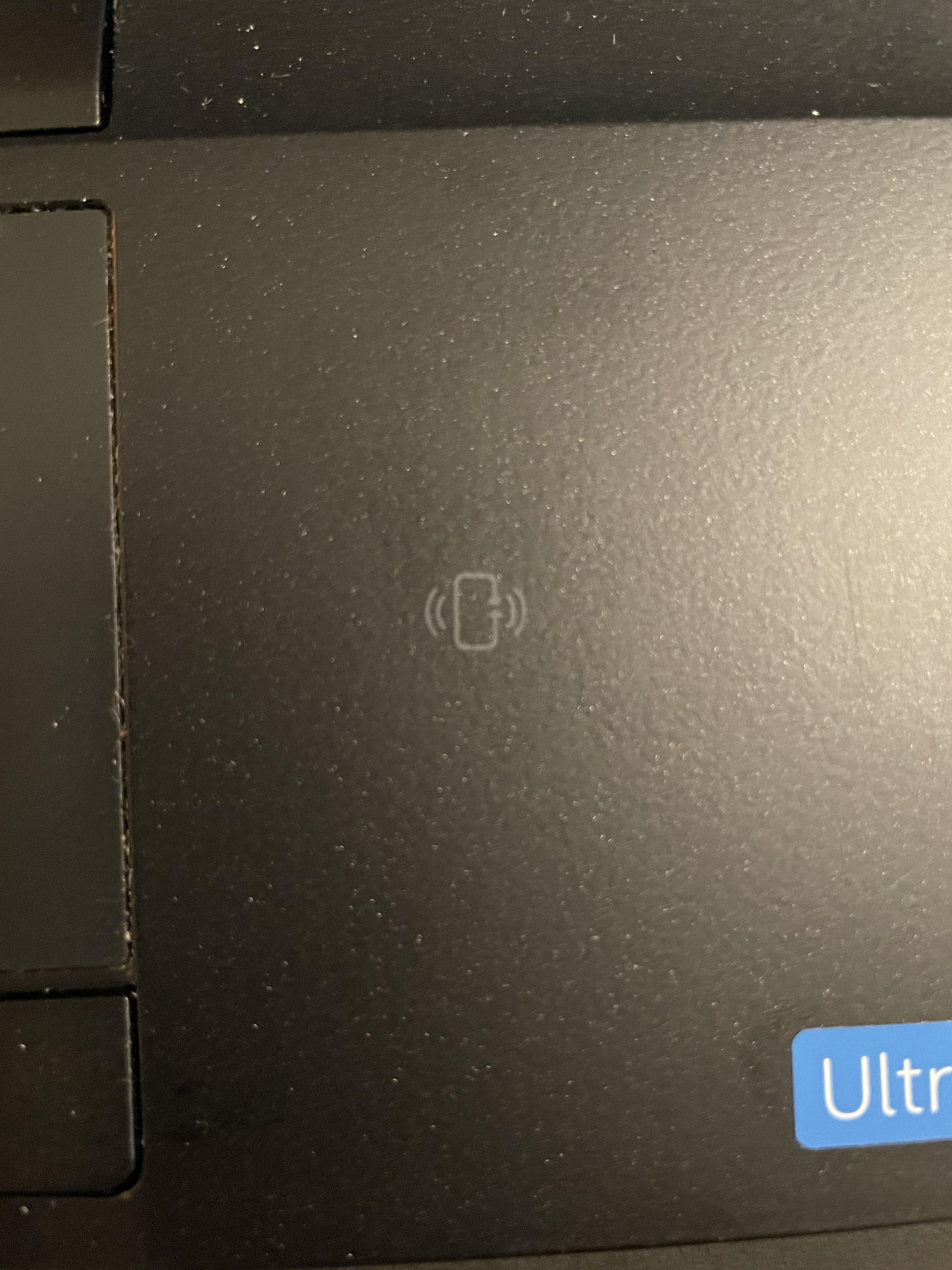 What is this symbol on my Latitude Ultrabook mean? Just to the right of
