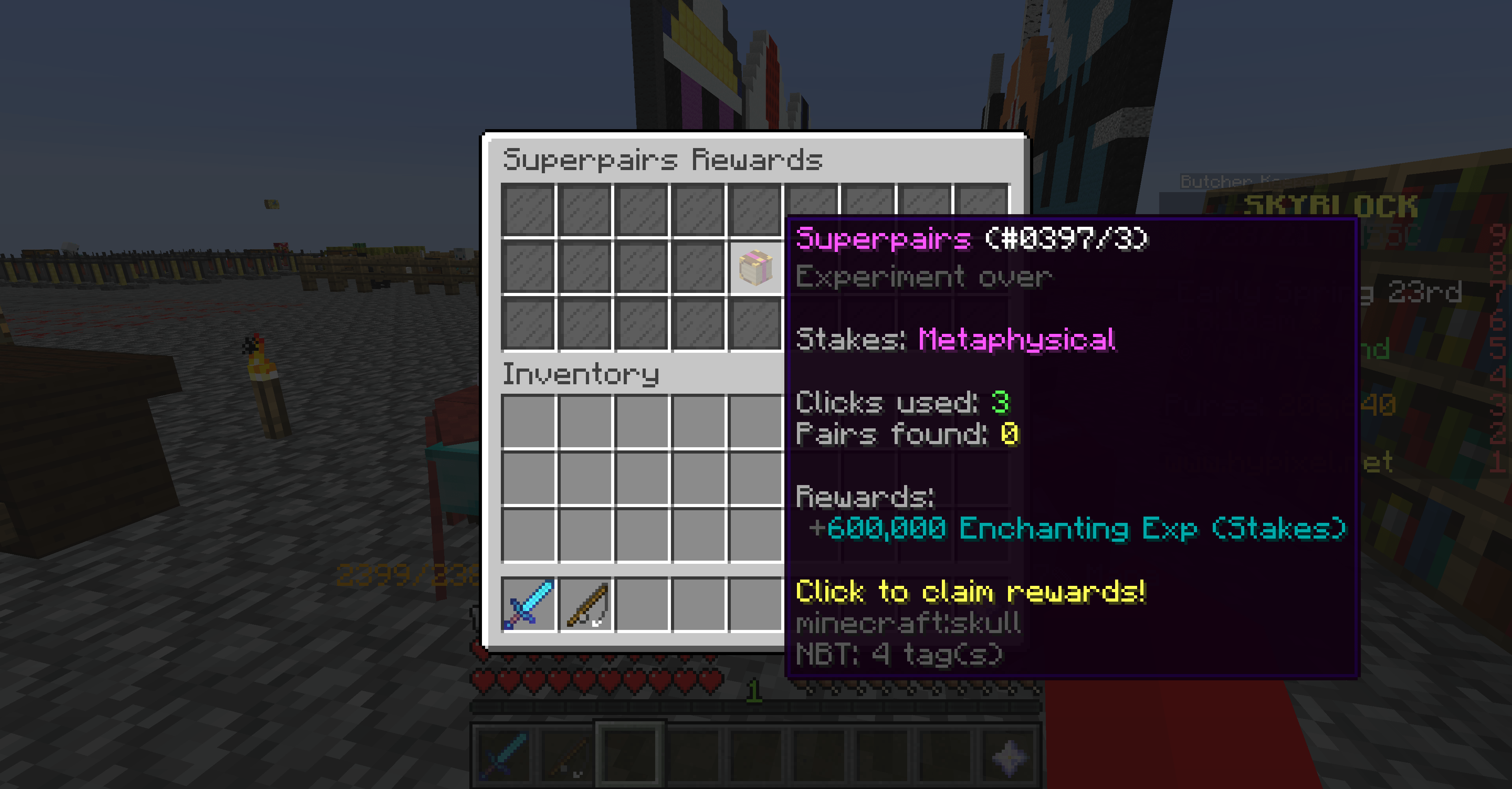 I suffer through the addon experiments lagging out and then Hypixel