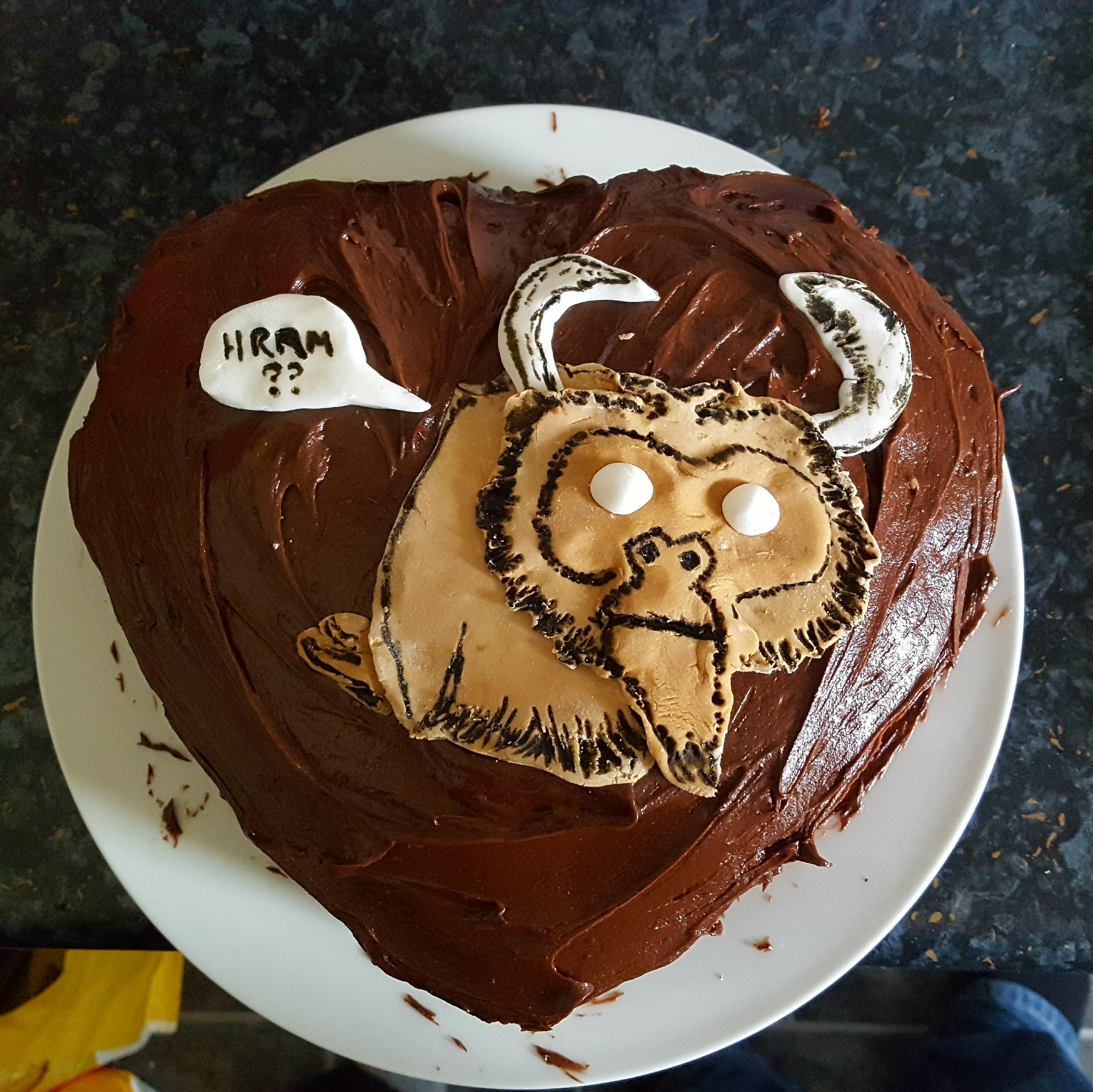 GF made me an awesome cake for my IRL cakeday! r/dontstarve