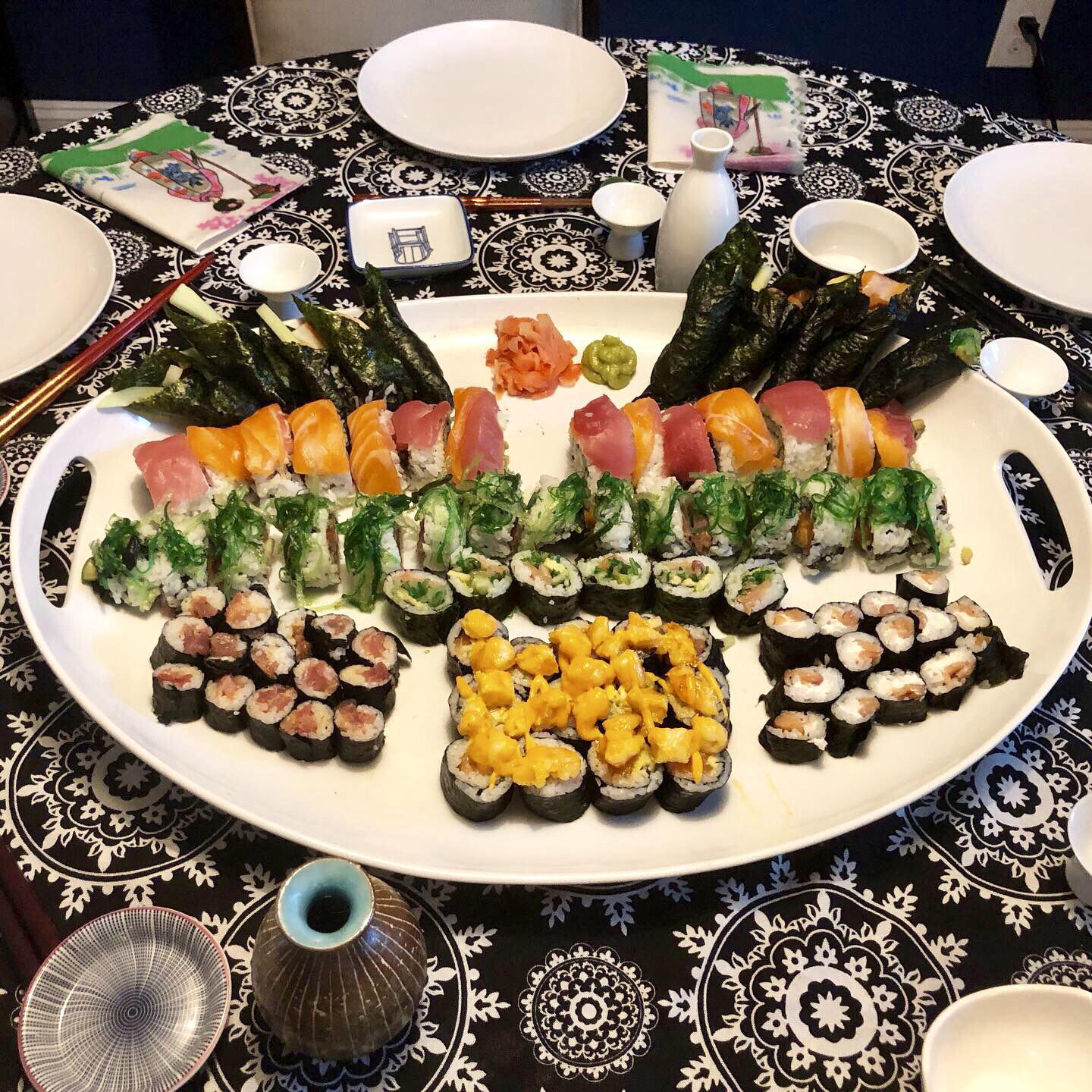 Homemade Sushi Dinner r/sushi