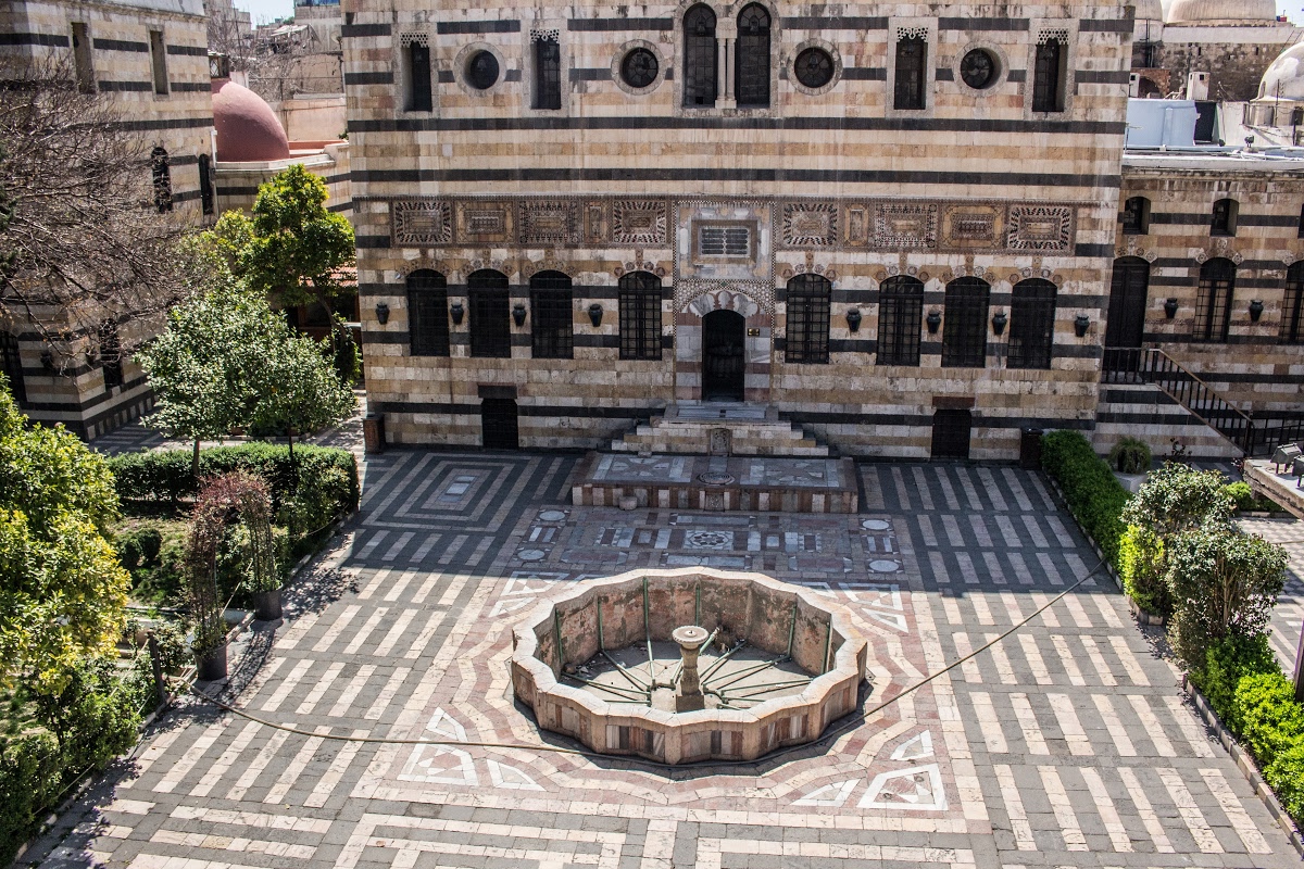 Courtyard of Azem Palace Damascus, Syria 1700s r/muslimculture