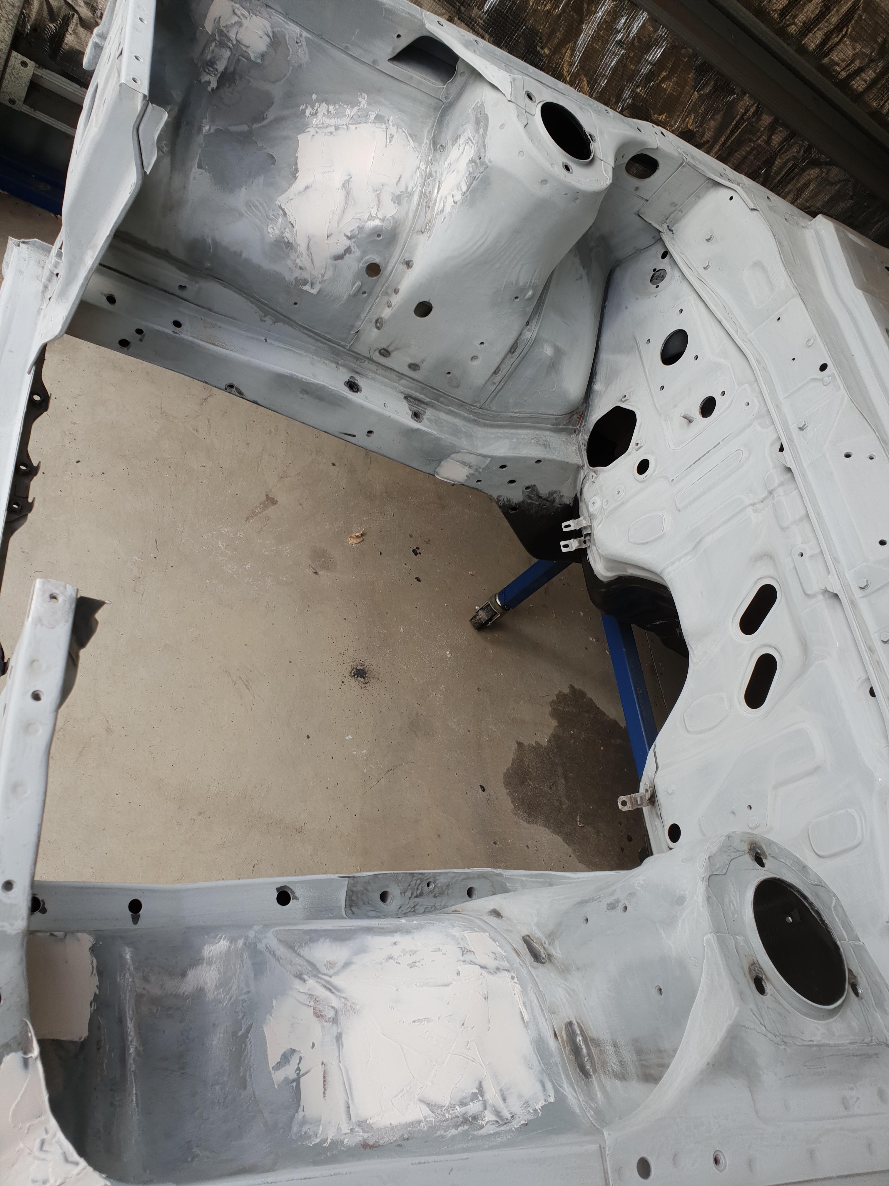 Bit of bodywork to break up the frustrating process of straightening