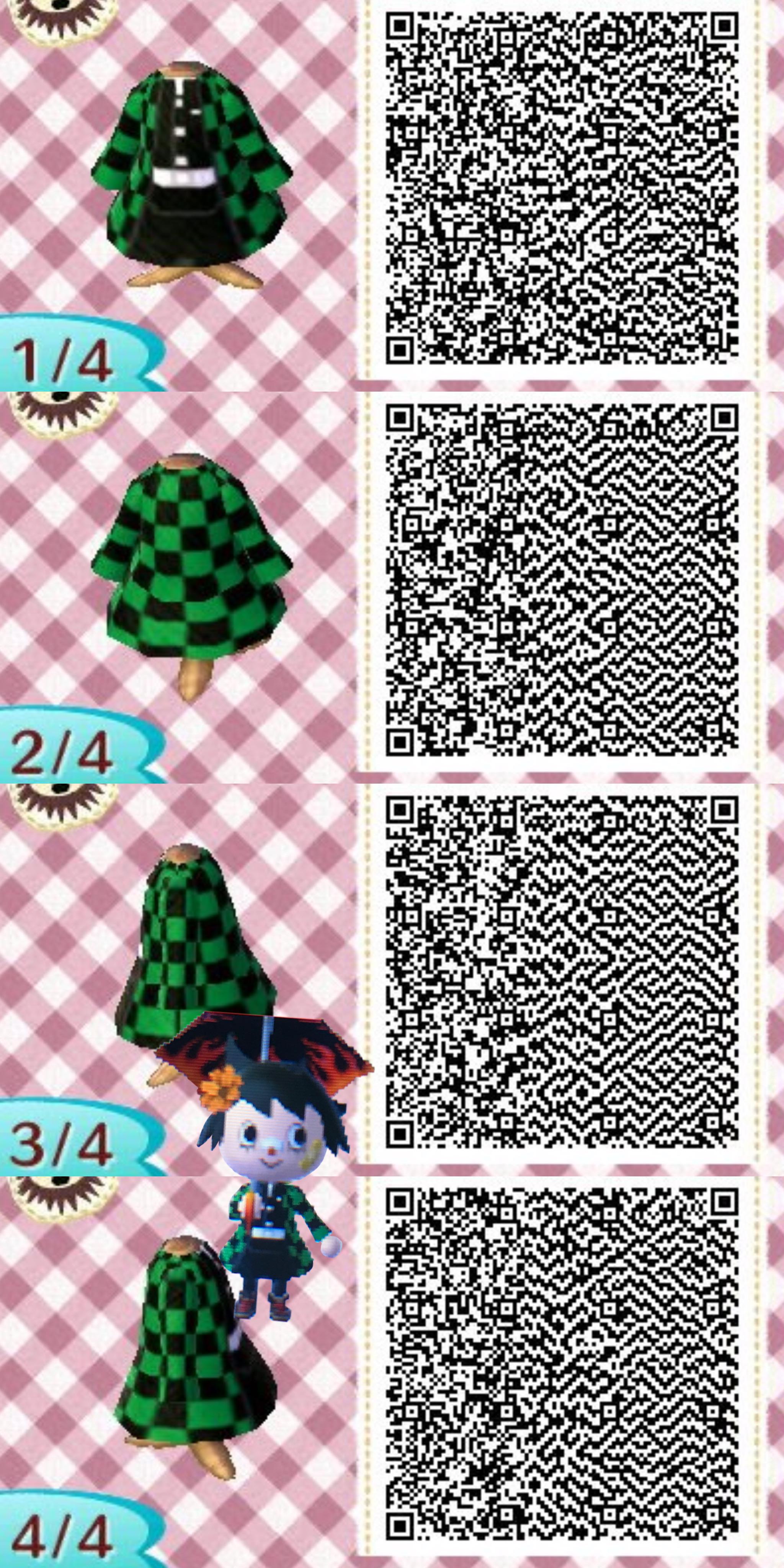 Made Tanjiro’s outfit a while back! r/AnimalCrossing