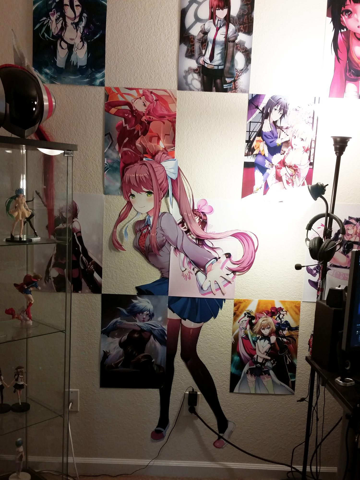 Art and crafts today, addition to poster wall... DDLC