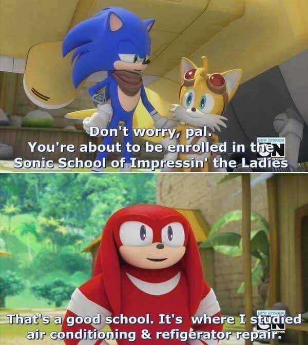 My friend showed me some sonic boom memes, thought I’d leave one here