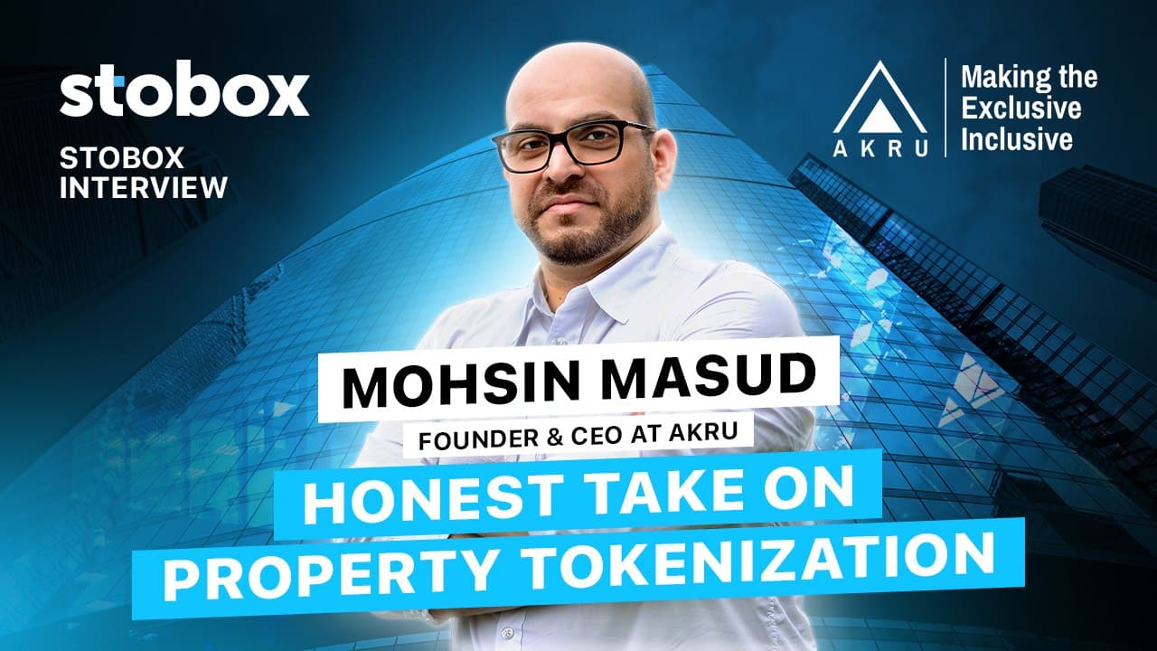What is the future of real estate tokenization? Interview with Mohsin Masud, Founder & CEO at
