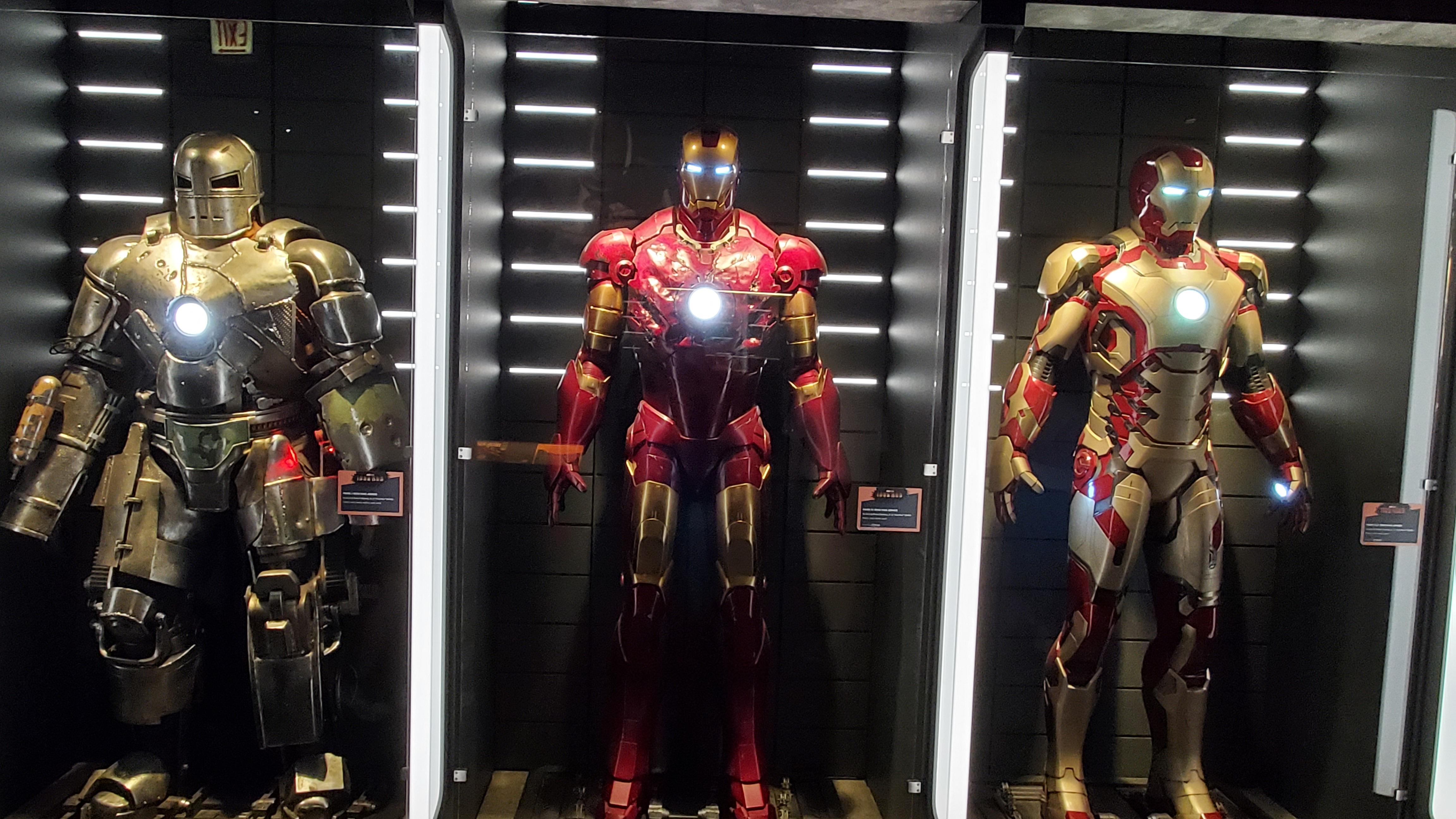 Iron Man Armory display at Marvel exhibit in Chicago, Illinois. r/Marvel