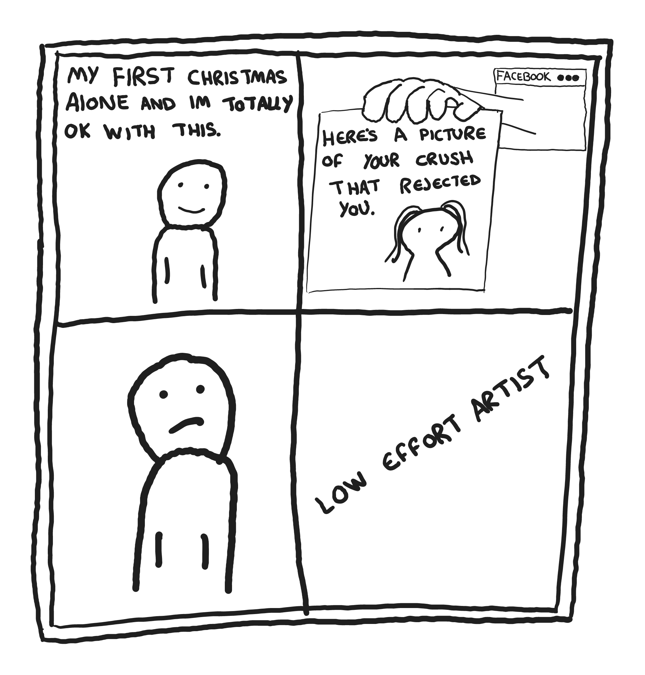 FIRST CHRISTMAS ALONE