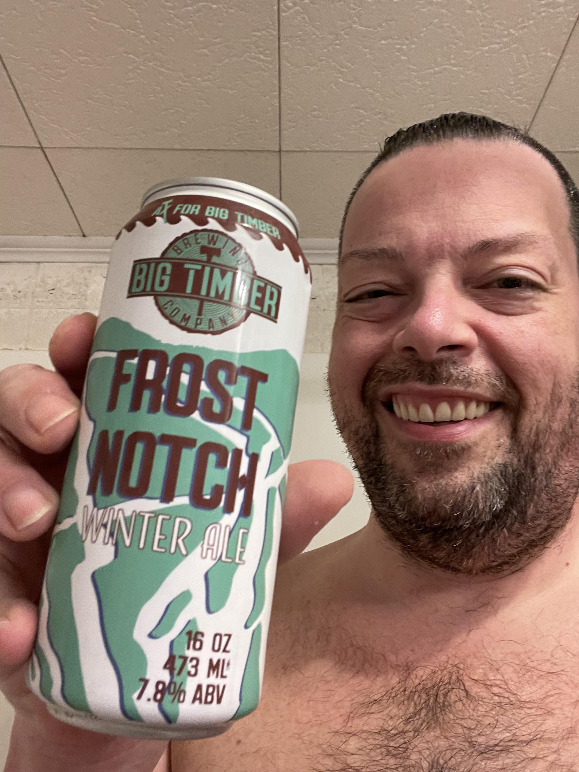 Frost Notch Winter ale from Big Timber…mighty tasty…a nice send off to