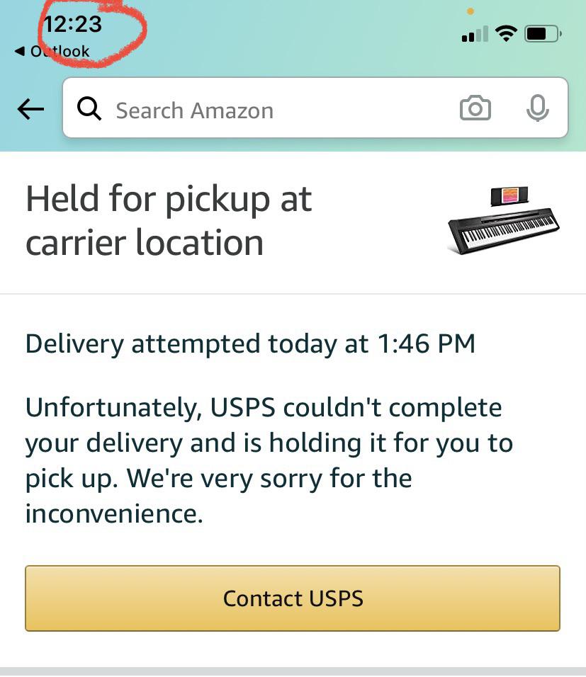 Delivery “attempted” r/mildyinfuriating