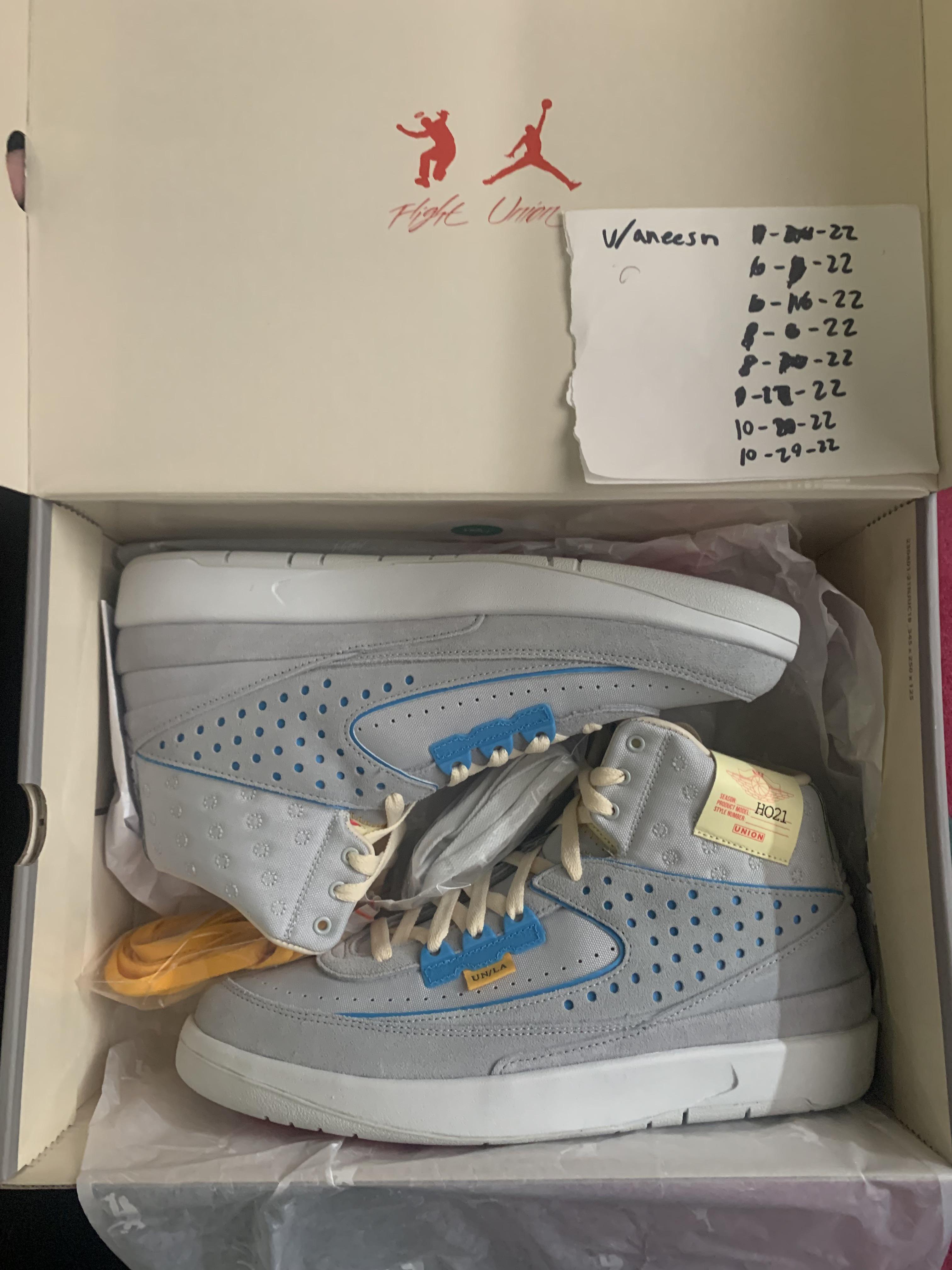 [WTS] 🚨RETAIL PRICE🚨 Union x Jordan 2 Retro Grey Fog DS SZ 10 225